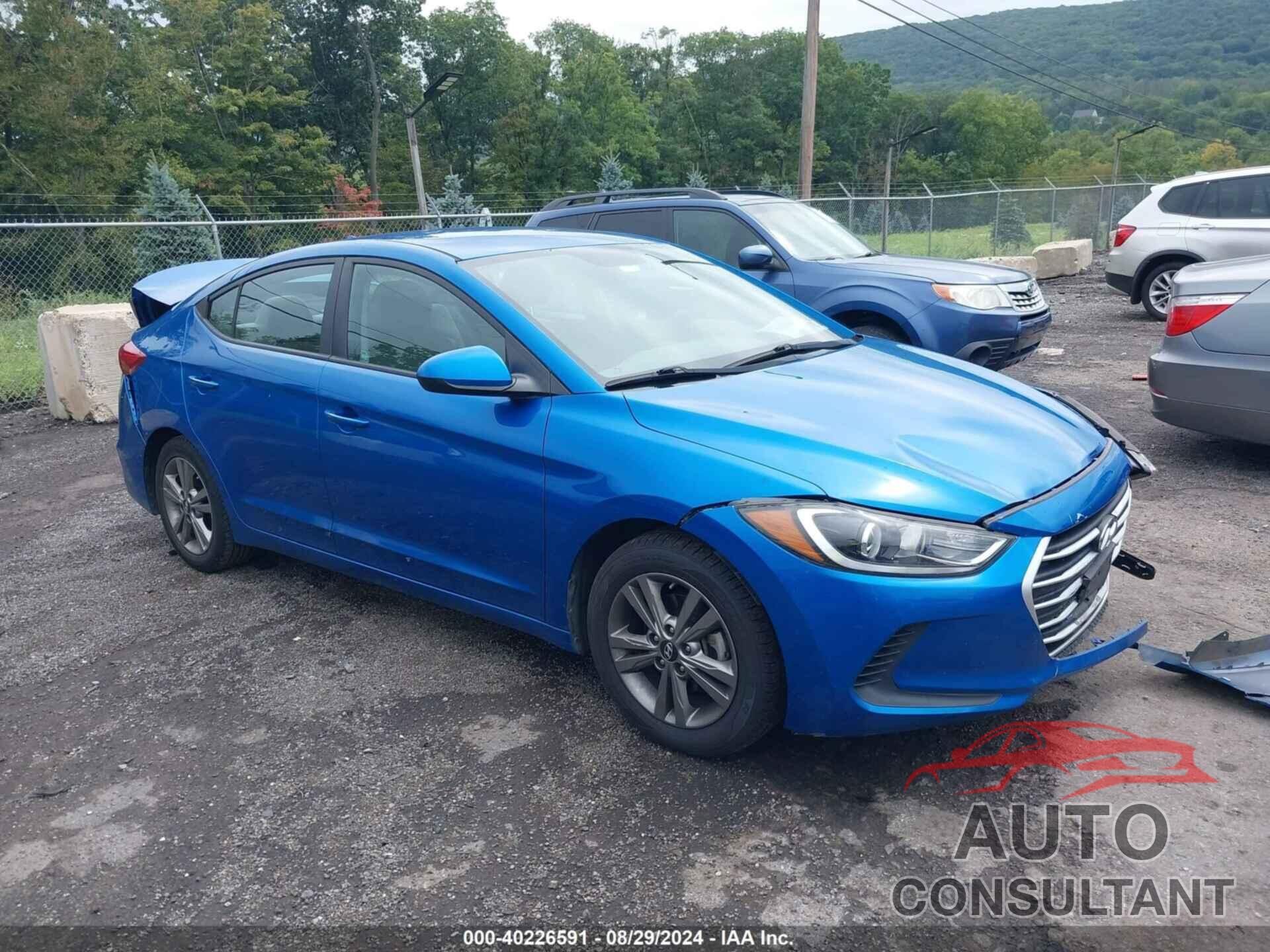 HYUNDAI ELANTRA 2017 - 5NPD84LF7HH162059