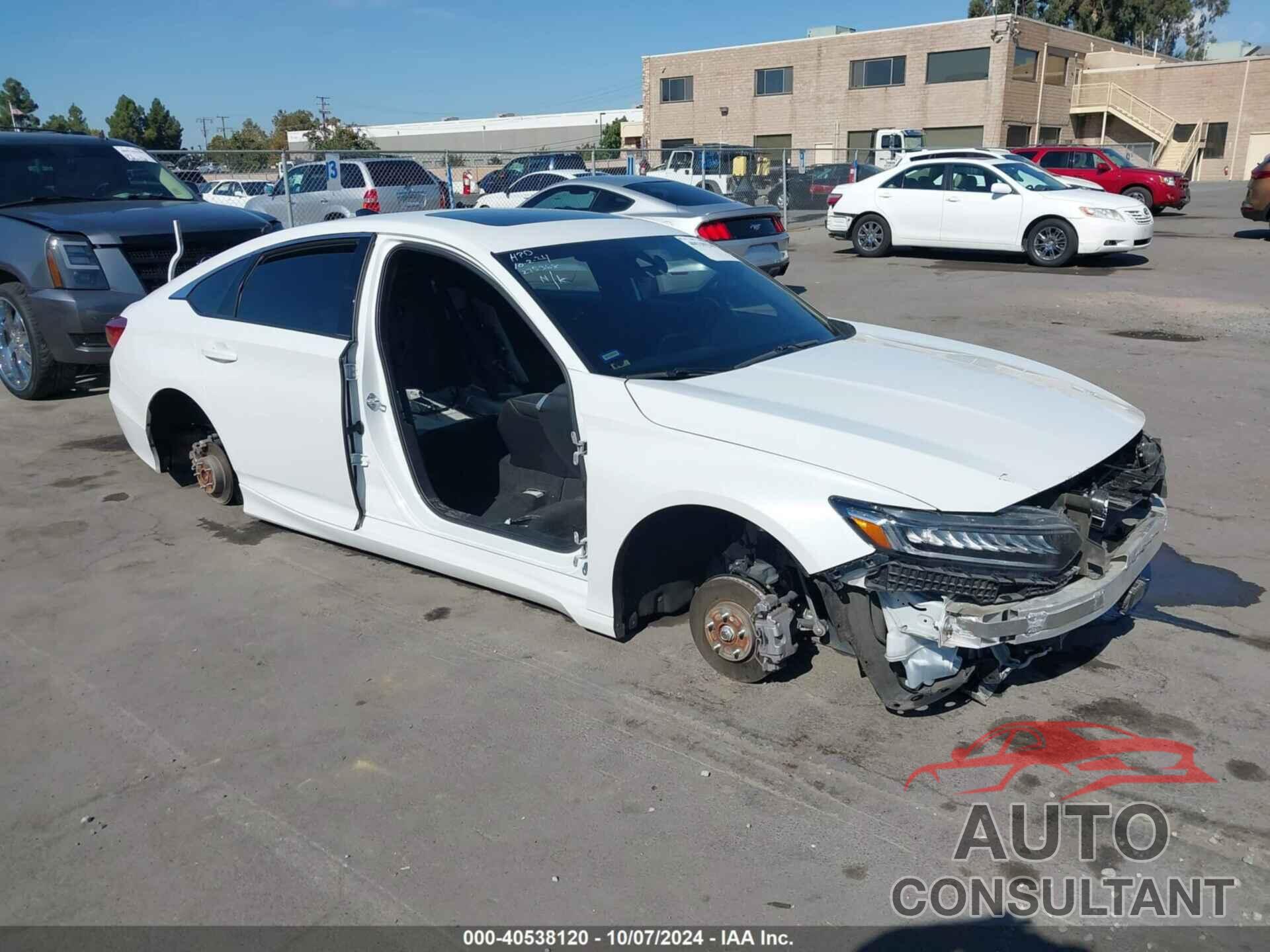 HONDA ACCORD 2021 - 1HGCV2F37MA018203