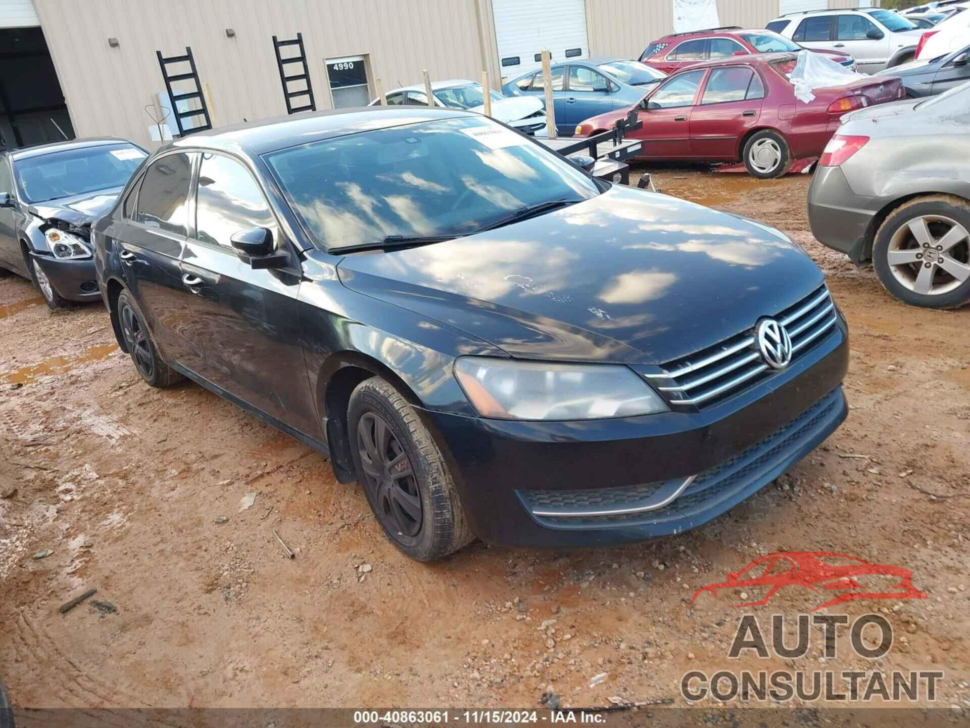 VOLKSWAGEN PASSAT 2014 - 1VWAS7A33EC091736