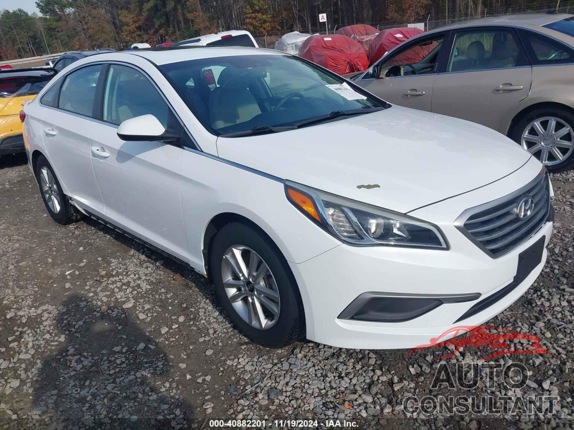 HYUNDAI SONATA 2017 - 5NPE24AF1HH570999