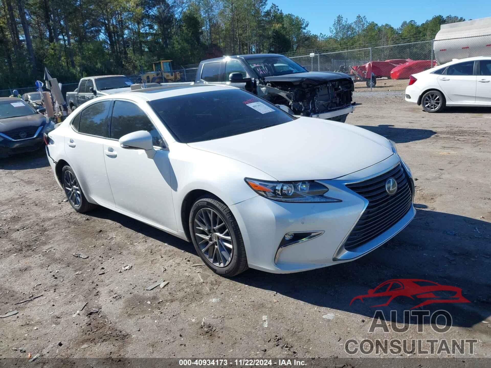 LEXUS ES 350 2018 - 58ABK1GGXJU090901