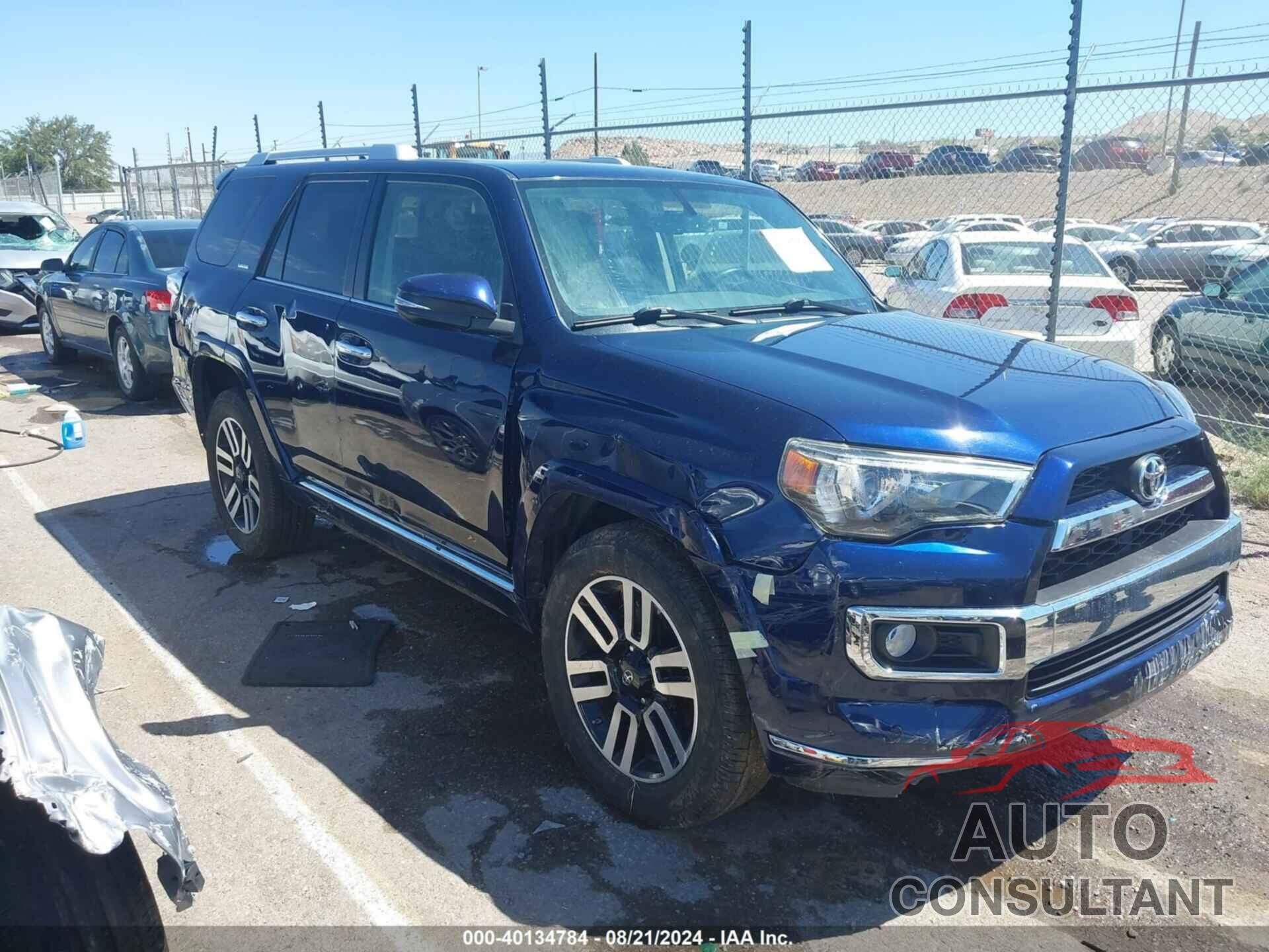 TOYOTA 4RUNNER 2014 - JTEBU5JR0E5162790