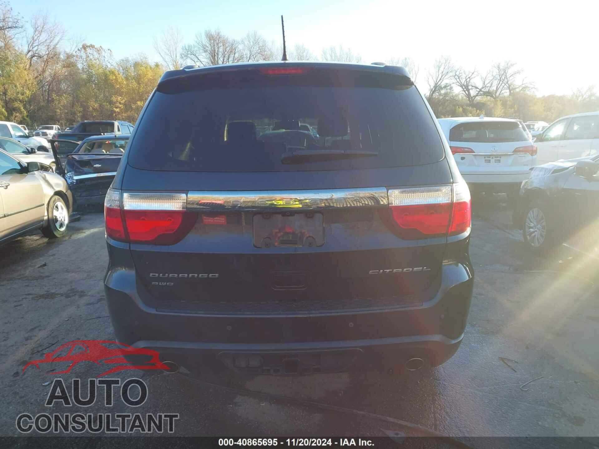 DODGE DURANGO 2013 - 1C4SDJET6DC565752