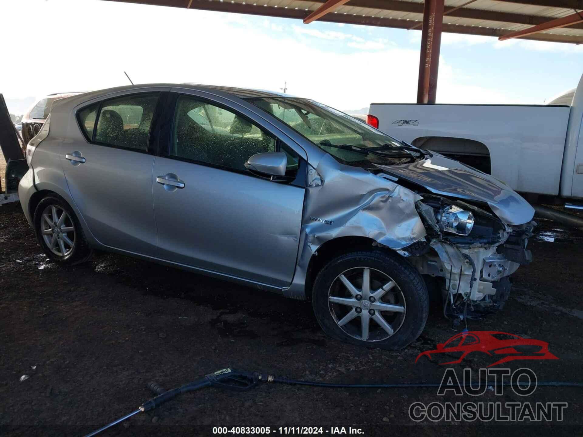 TOYOTA PRIUS C 2012 - JTDKDTB34C1013094