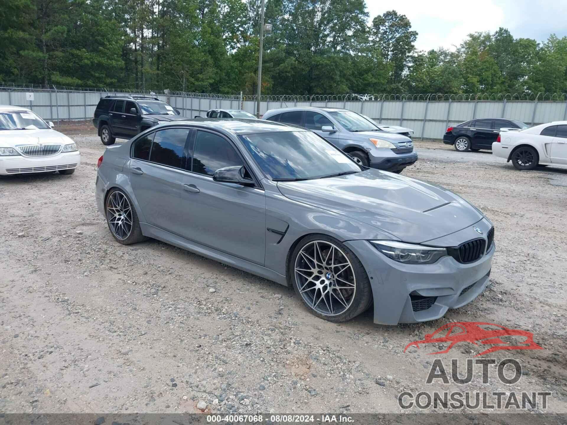 BMW M3 2018 - WBS8M9C52J5L00445