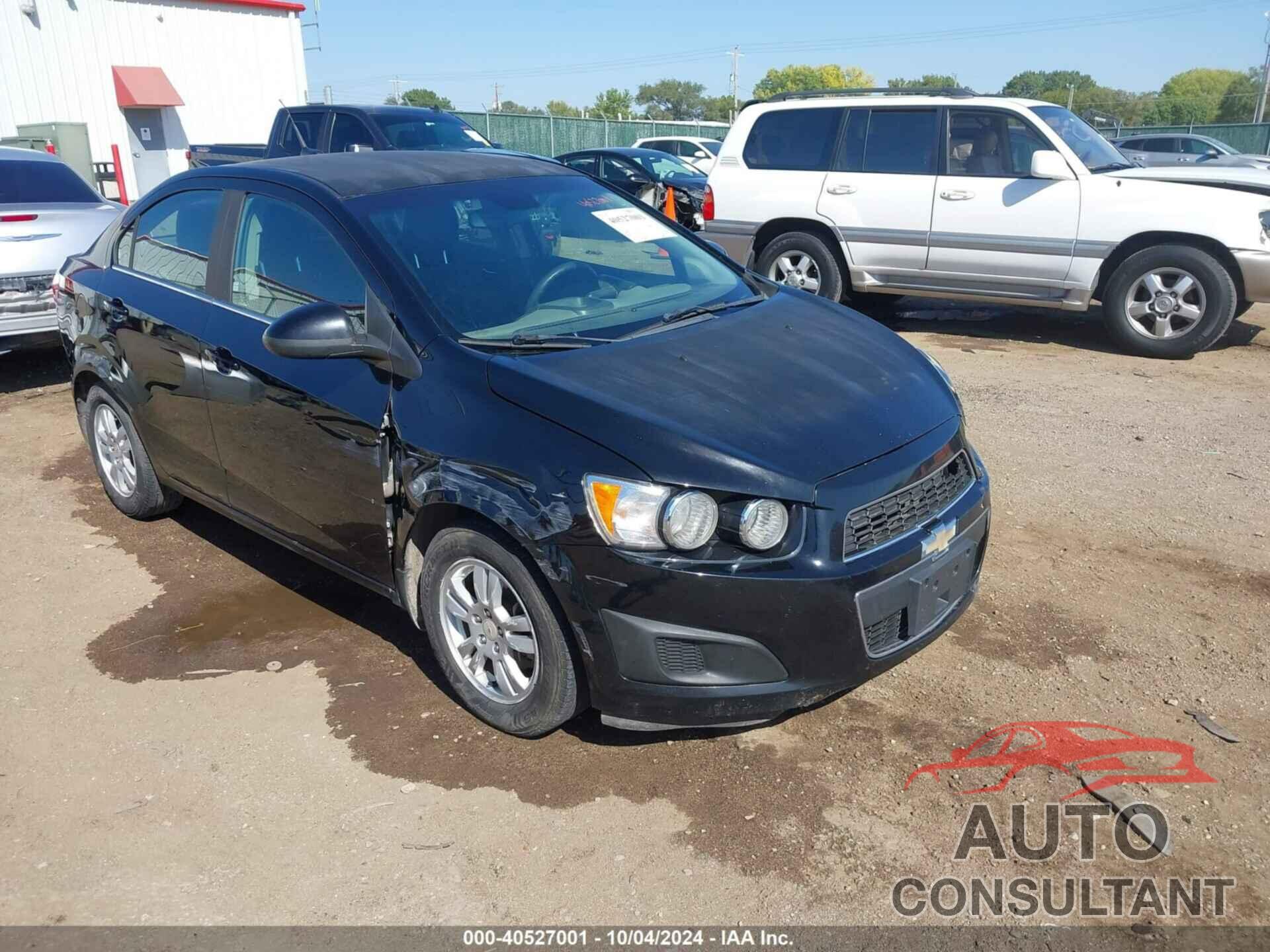 CHEVROLET SONIC 2012 - 1G1JD5SB0C4158655
