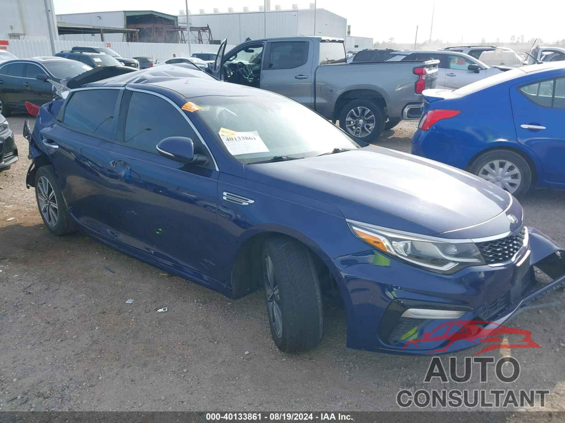 KIA OPTIMA 2019 - 5XXGU4L10KG320919