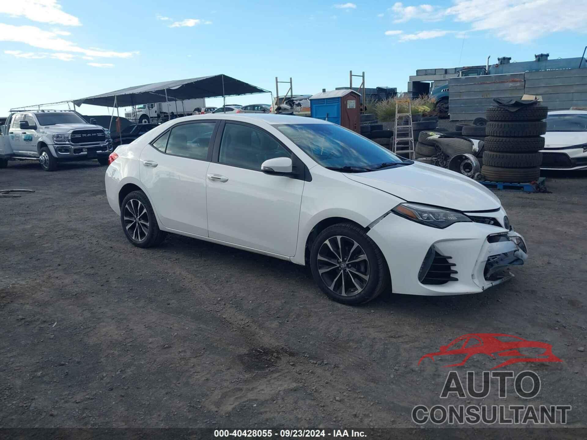 TOYOTA COROLLA 2018 - 2T1BURHE8JC113123