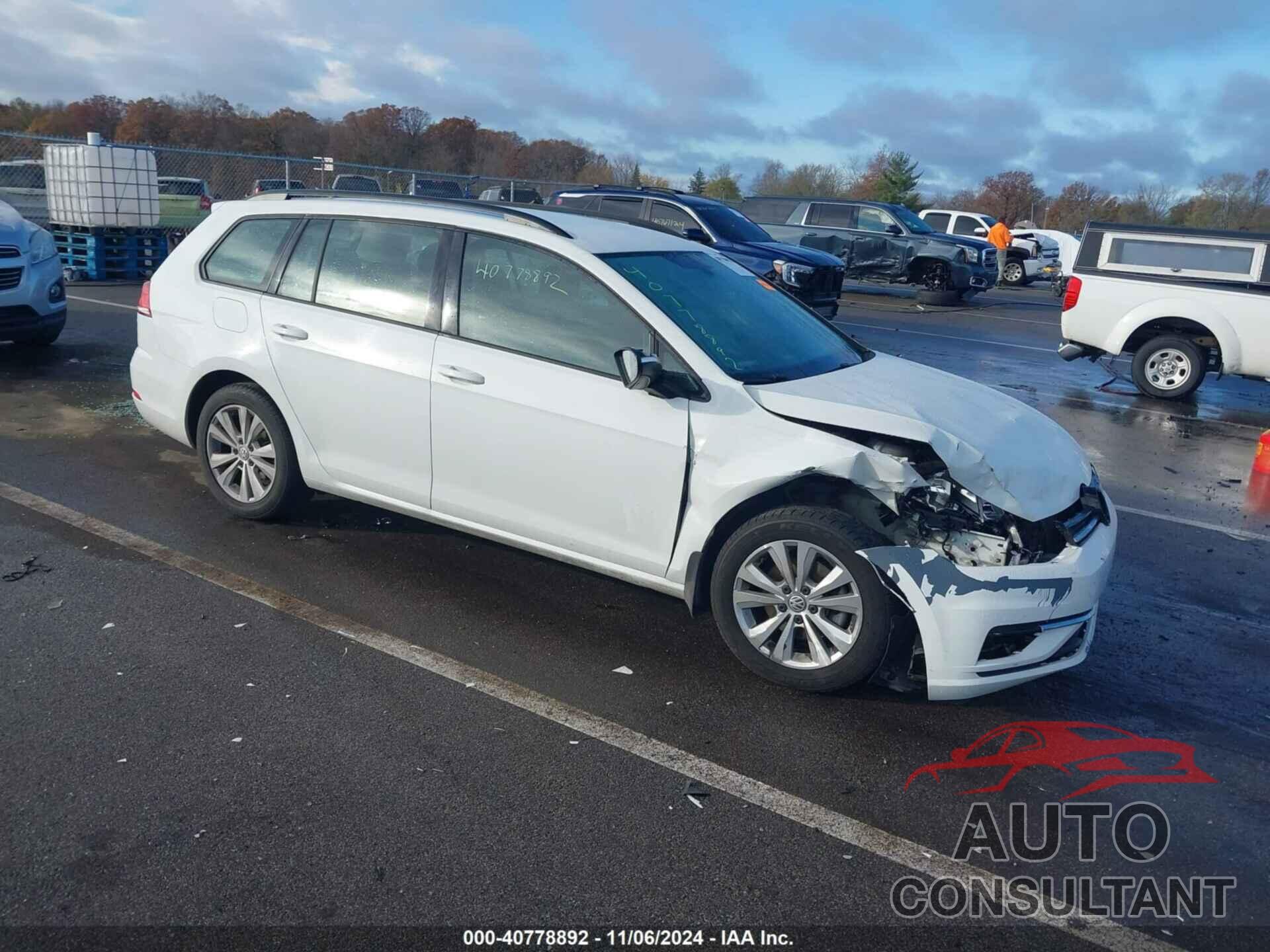 VOLKSWAGEN GOLF SPORTWAGEN 2019 - 3VW117AU0KM509577