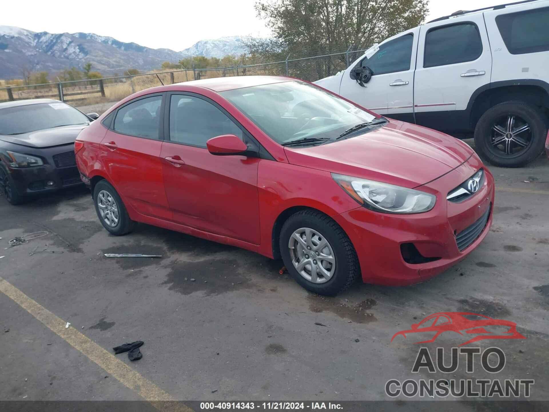 HYUNDAI ACCENT 2014 - KMHCT4AE6EU714457