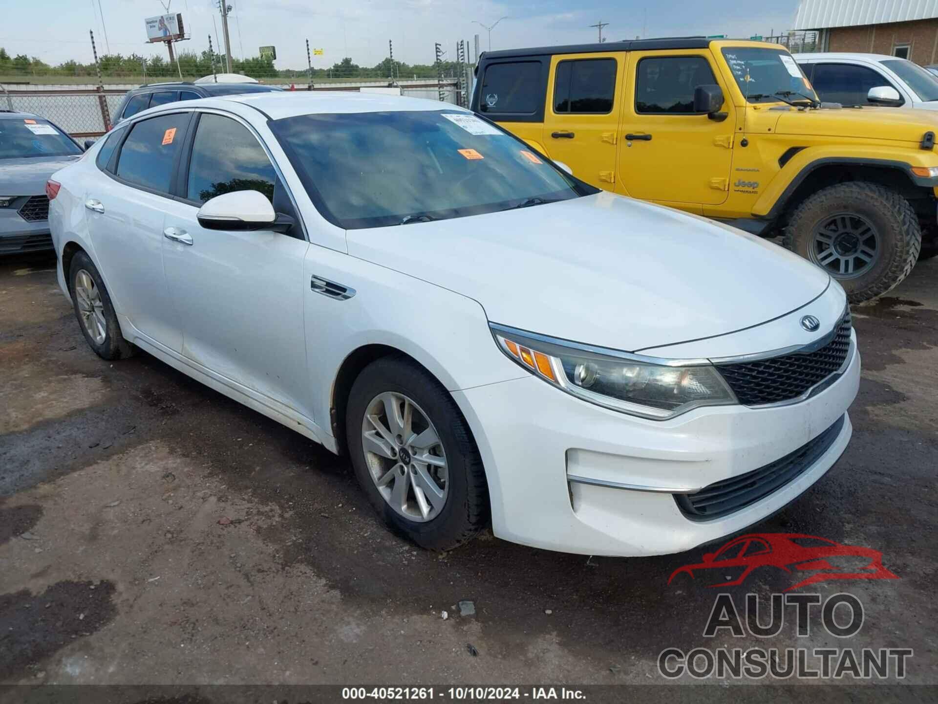 KIA OPTIMA 2016 - 5XXGT4L36GG080786