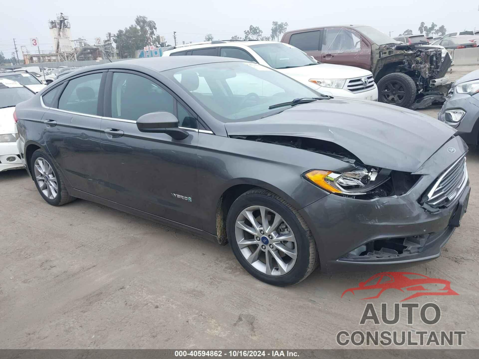 FORD FUSION HYBRID 2017 - 3FA6P0LU2HR384854