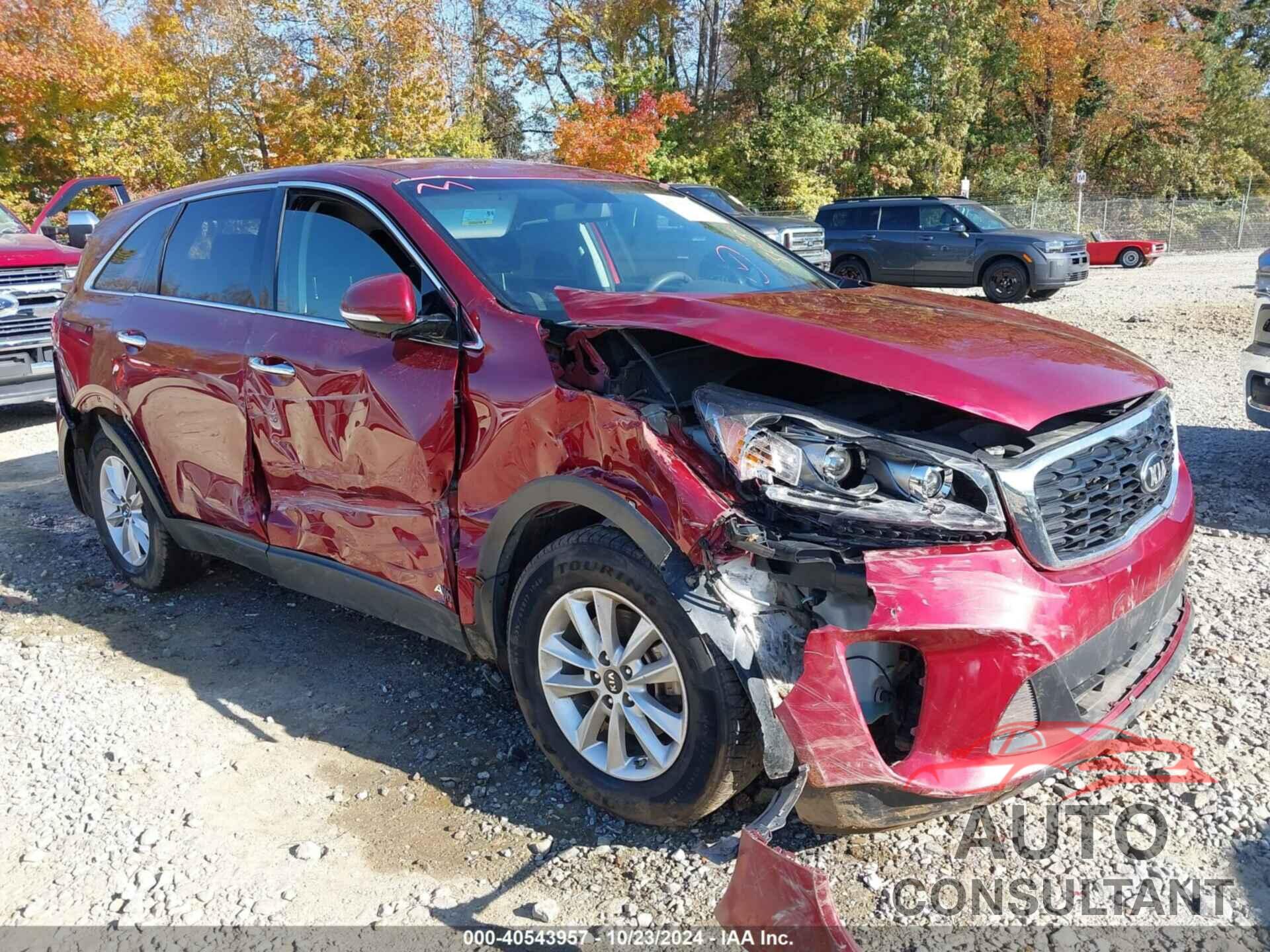 KIA SORENTO 2019 - 5XYPGDA38KG545919