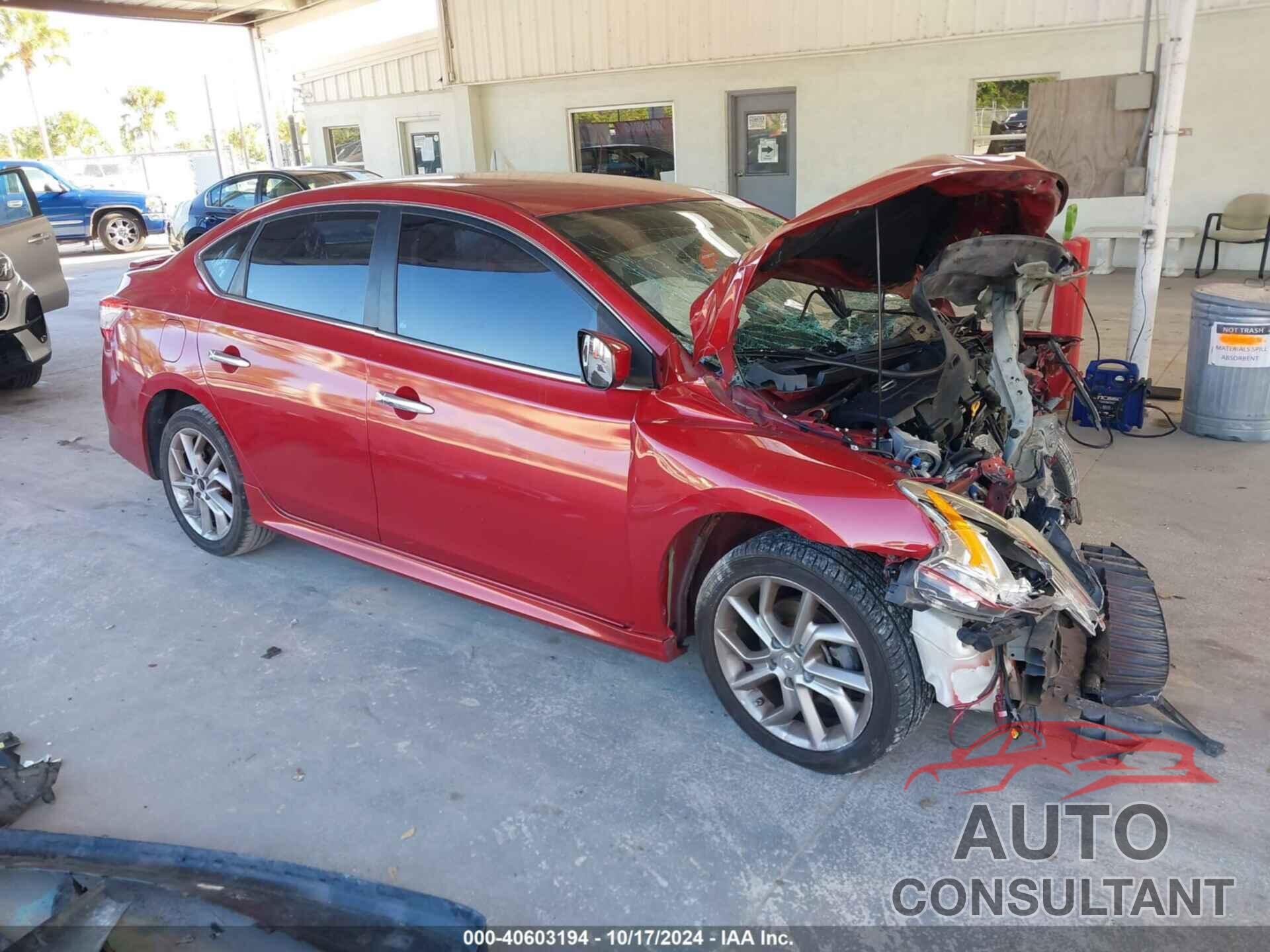 NISSAN SENTRA 2013 - 3N1AB7APXDL772228