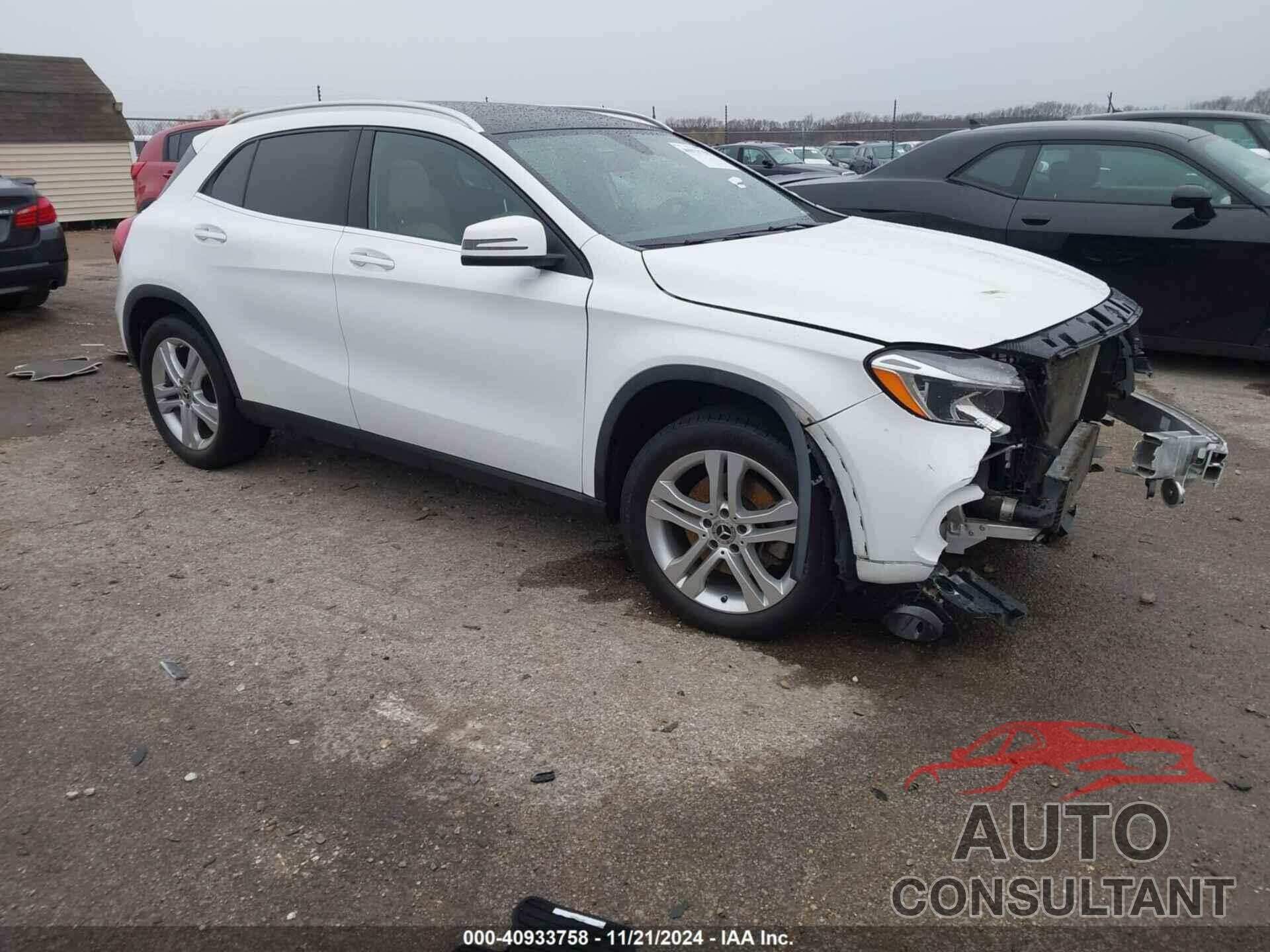 MERCEDES-BENZ GLA 250 2018 - WDCTG4GB9JJ497675