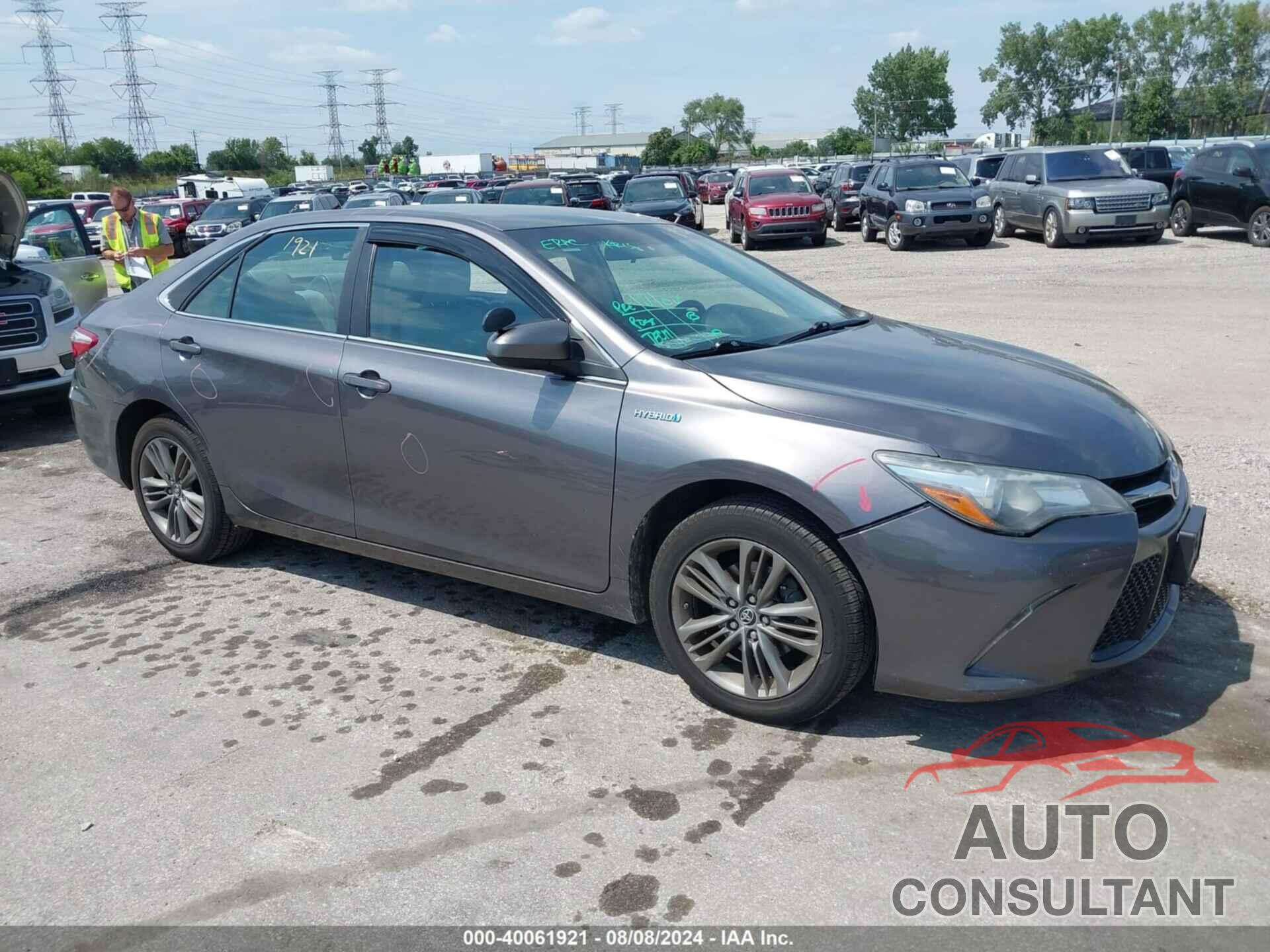 TOYOTA CAMRY HYBRID 2016 - 4T1BD1FK9GU177365