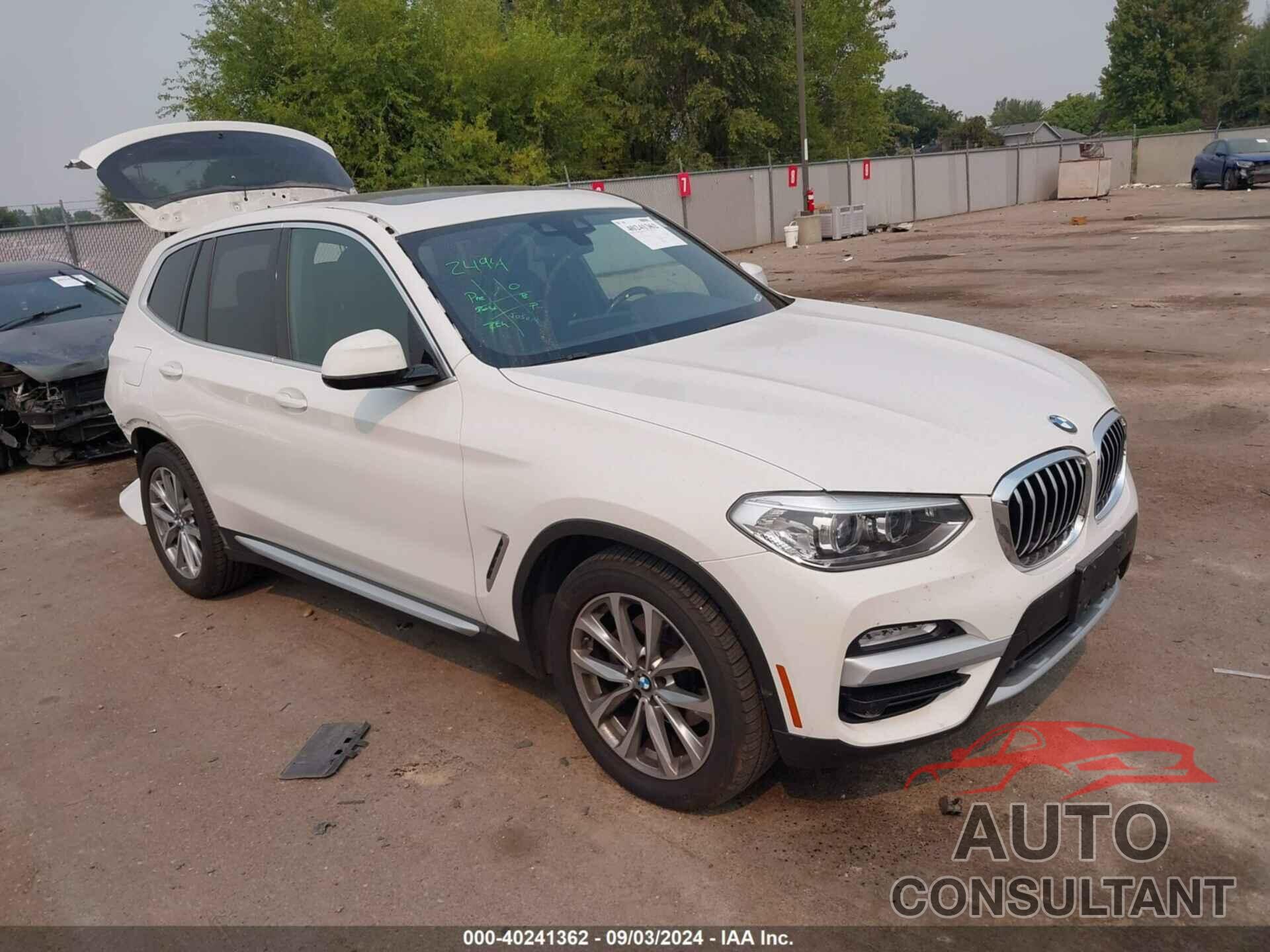 BMW X3 2018 - 5UXTR9C56JLD72975