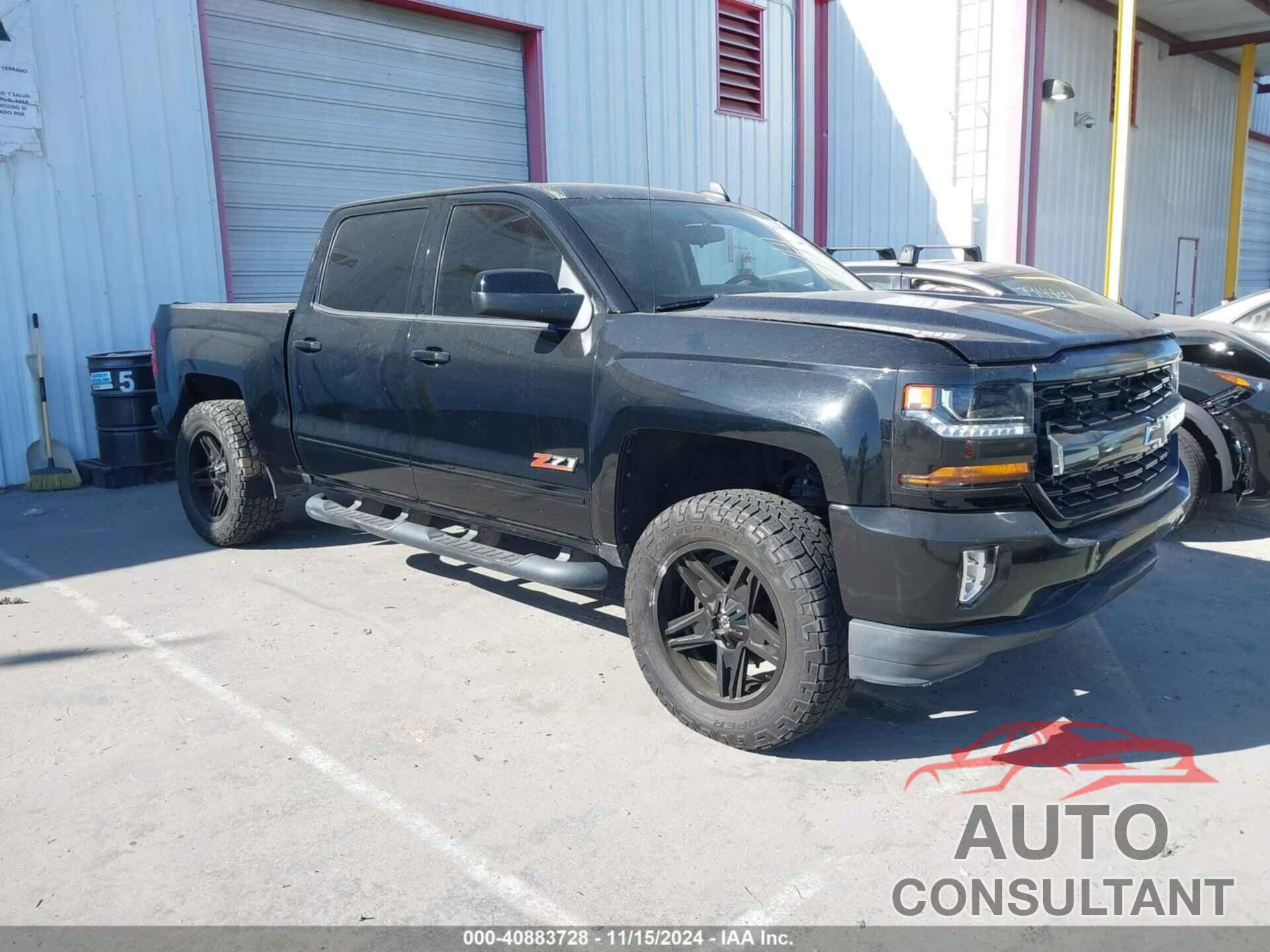 CHEVROLET SILVERADO 1500 2018 - 3GCPCREC1JG407383