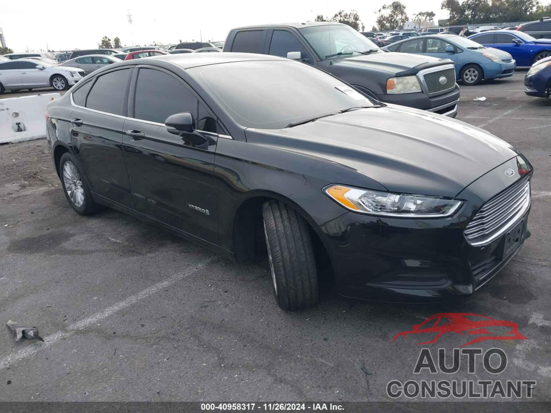 FORD FUSION HYBRID 2016 - 3FA6P0LU2GR291105