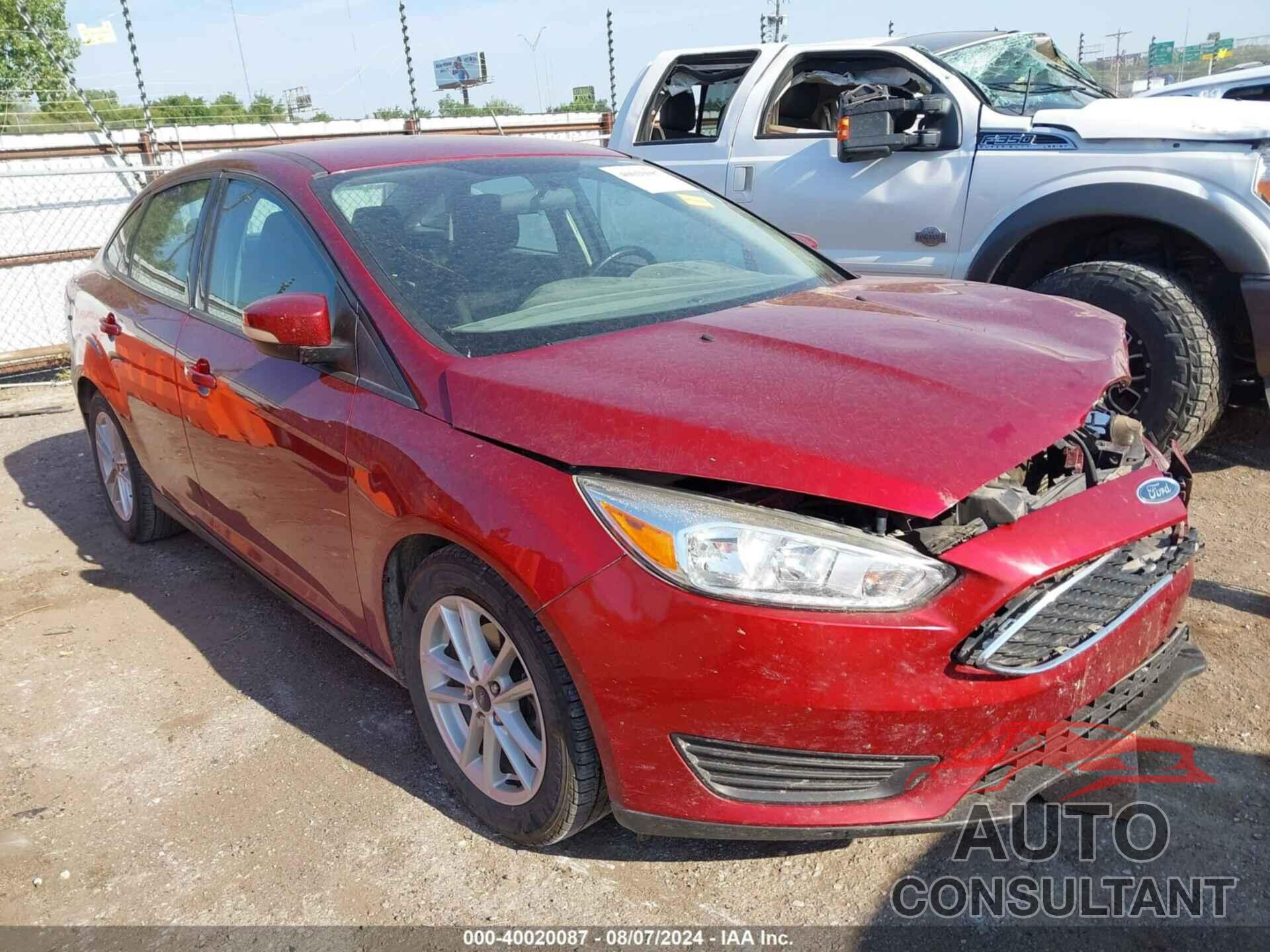 FORD FOCUS 2016 - 1FADP3F23GL406294