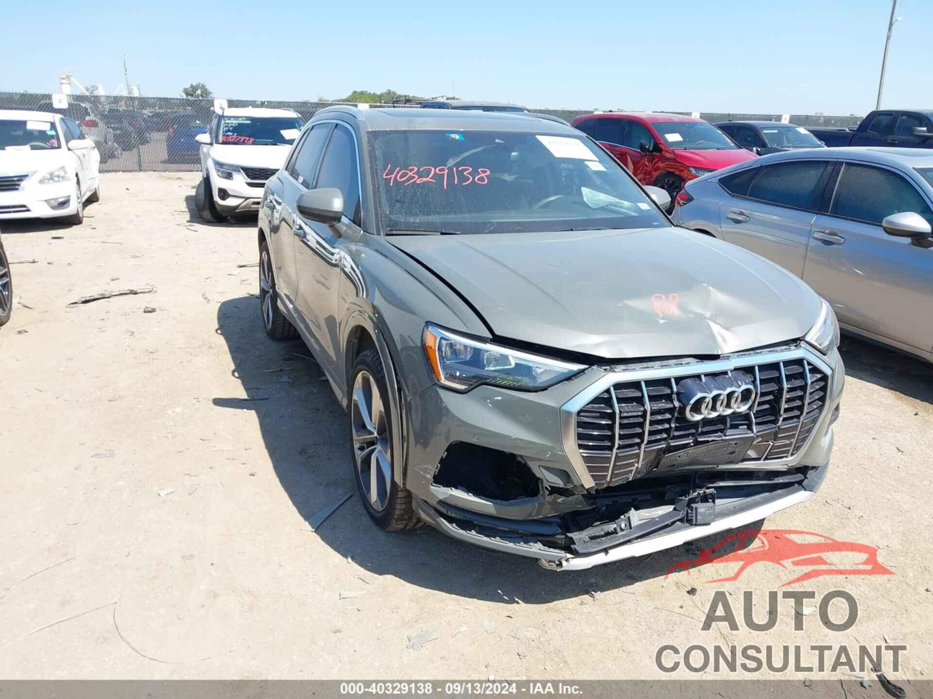 AUDI Q3 2020 - WA1AECF38L1022314