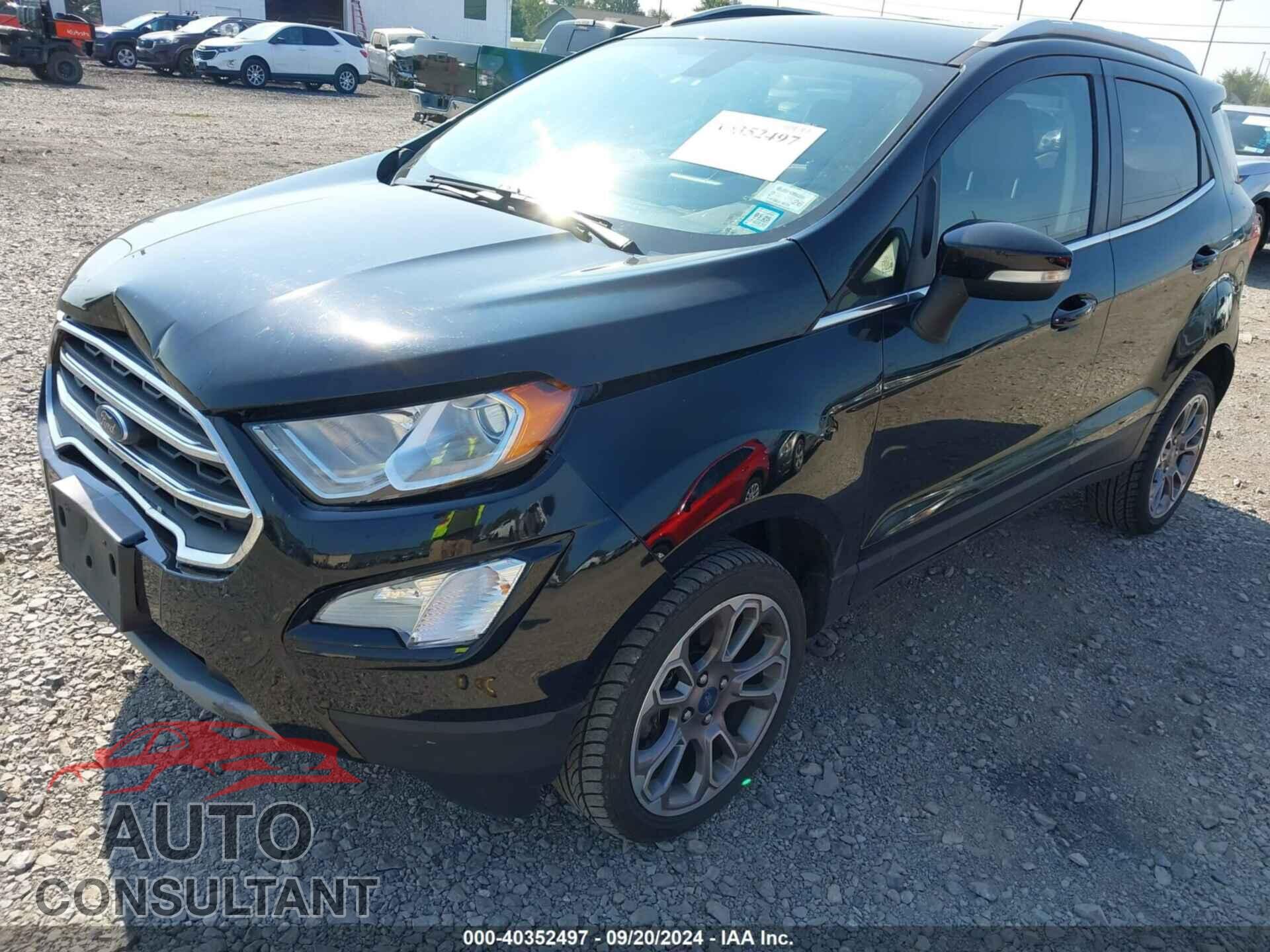 FORD ECOSPORT 2019 - MAJ6S3KL2KC288317