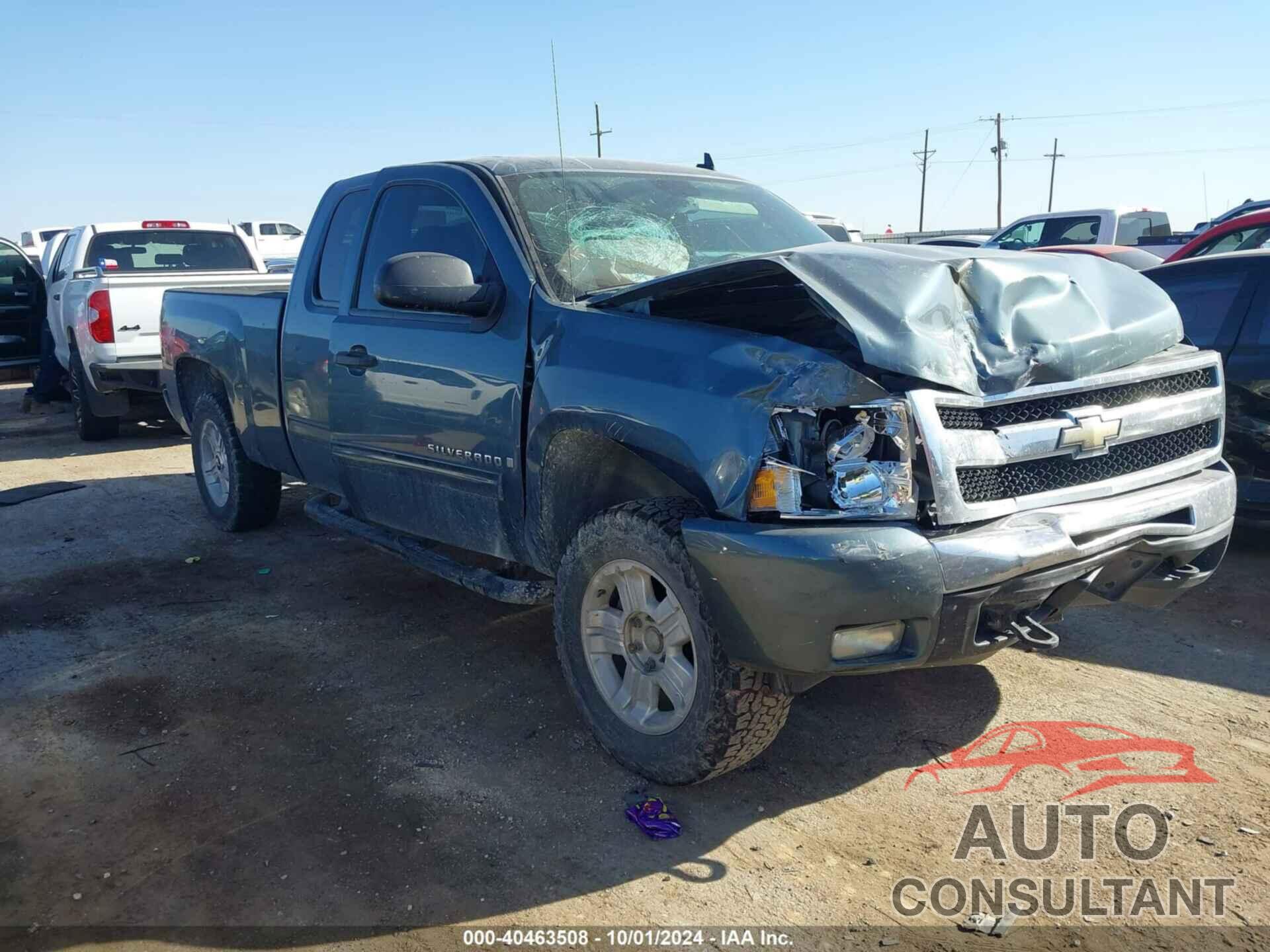 CHEVROLET SILVERADO 1500 2009 - 2GCEK290591116794