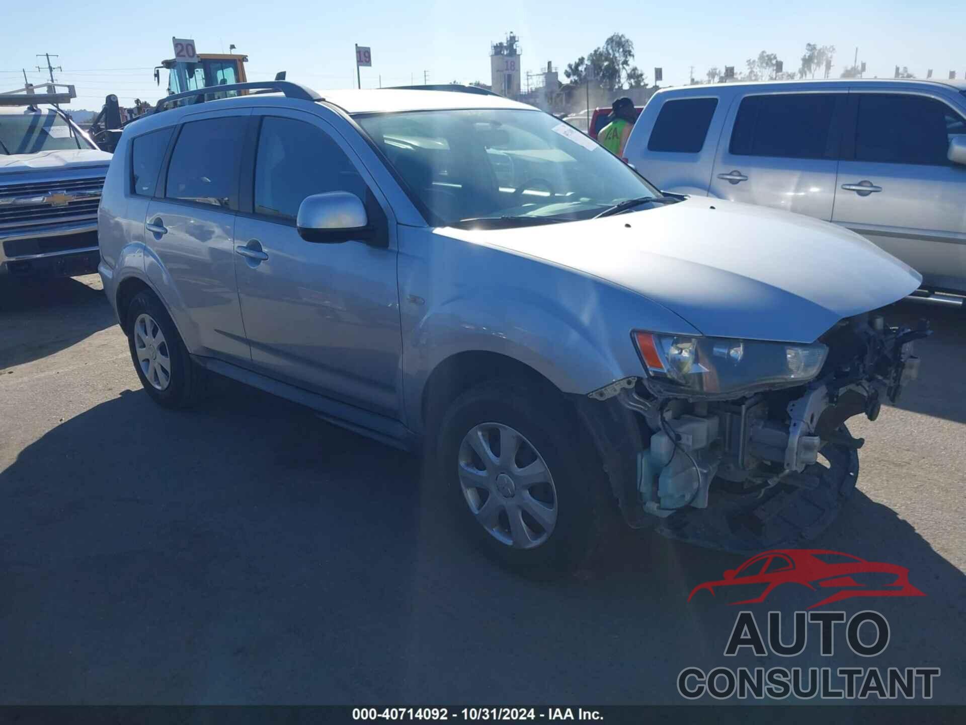 MITSUBISHI OUTLANDER 2012 - JA4AS2AW0CU028272