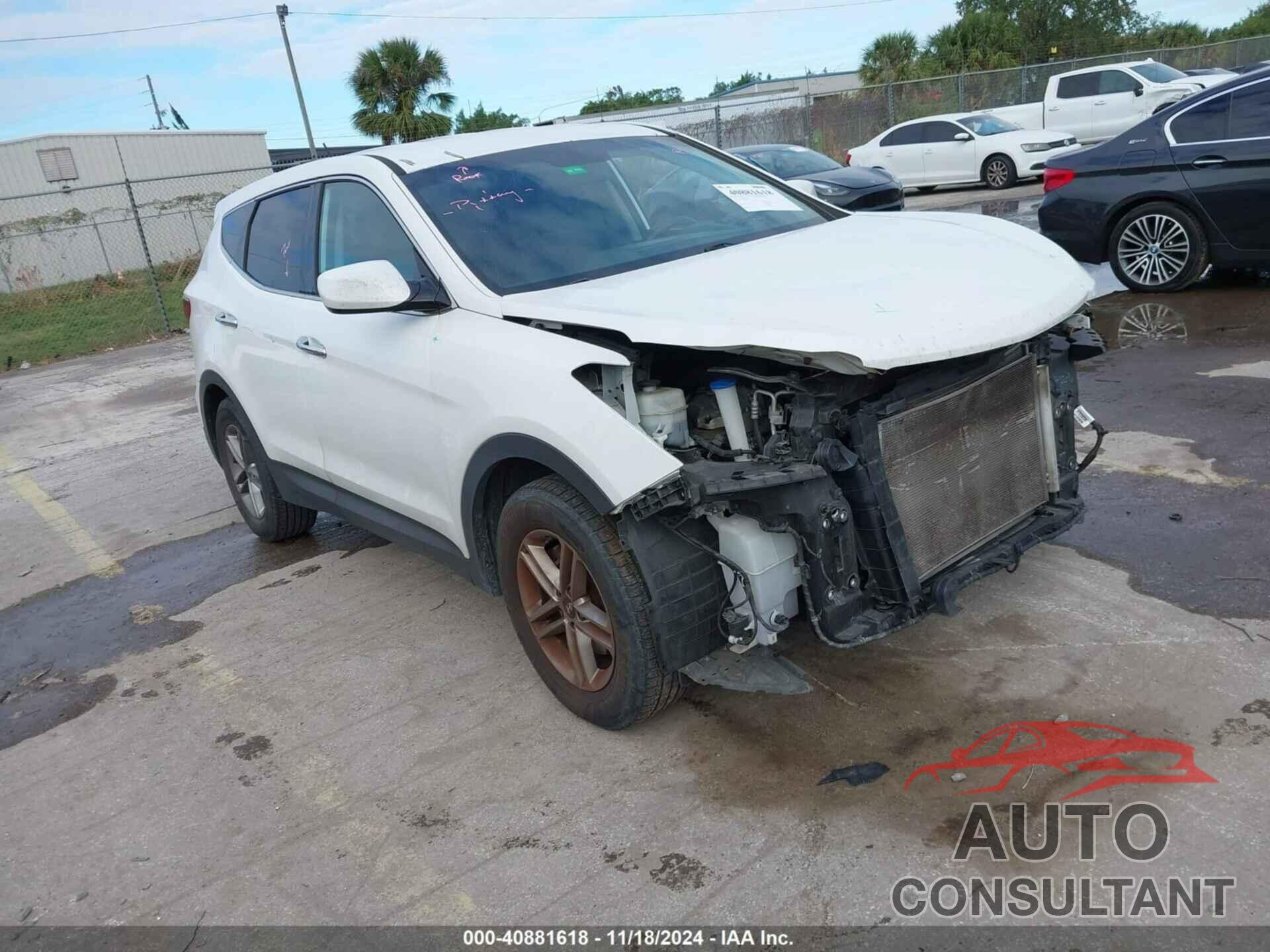 HYUNDAI SANTA FE SPORT 2018 - 5NMZT3LB1JH077927