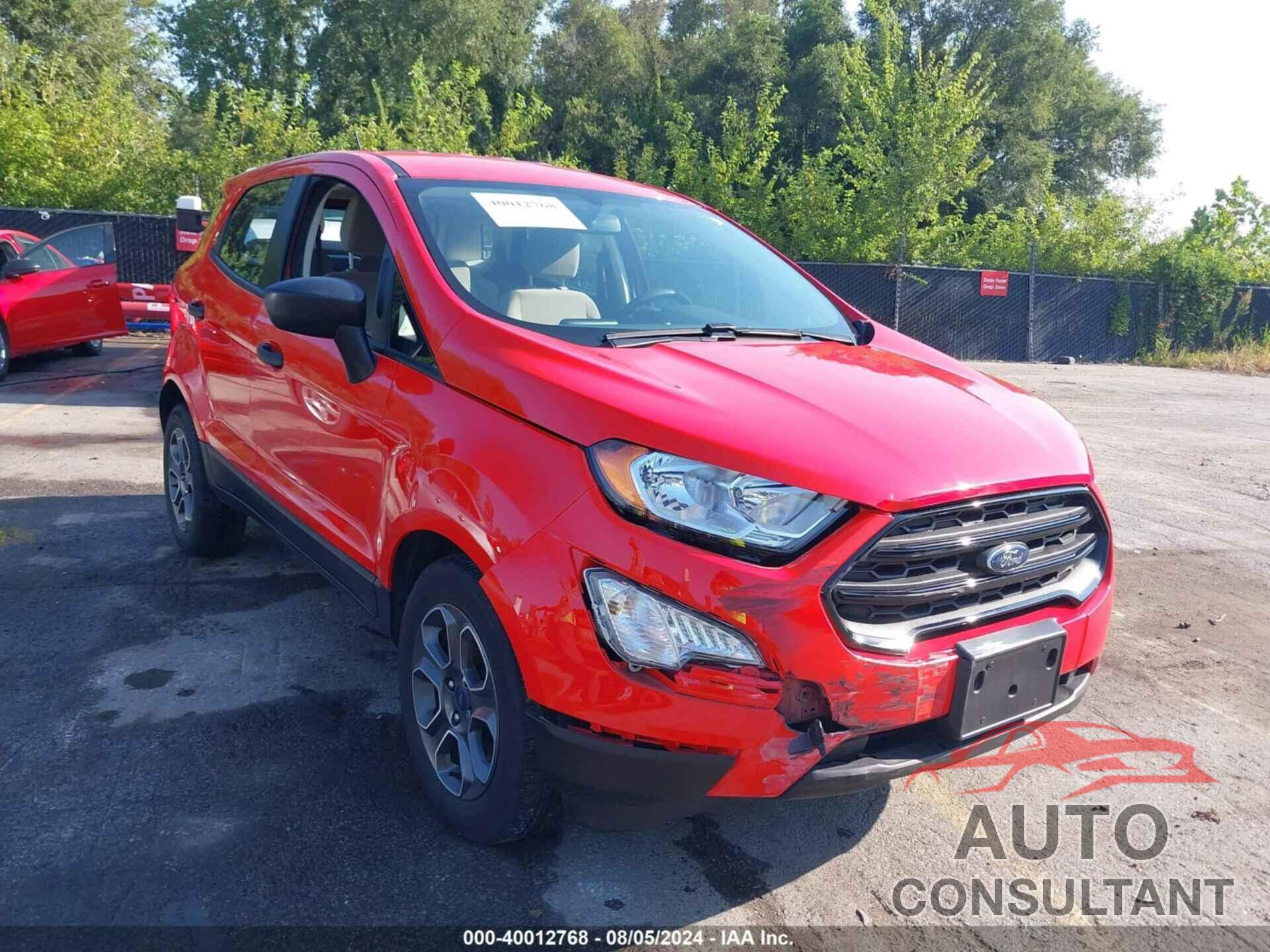 FORD ECOSPORT 2021 - MAJ3S2FE6MC442149