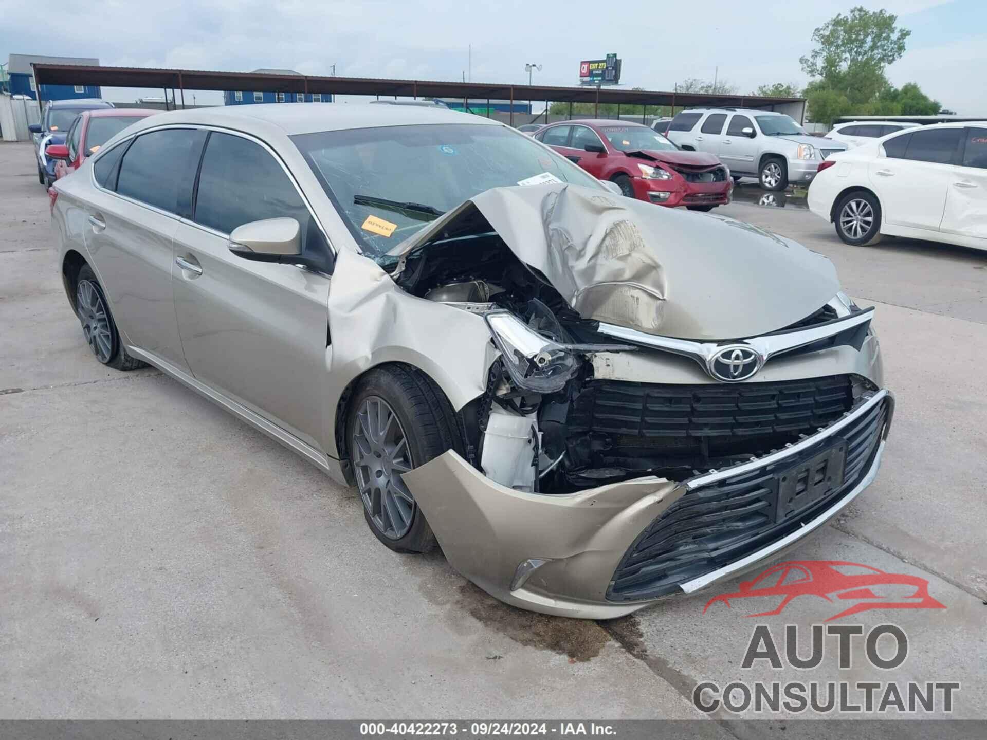 TOYOTA AVALON 2016 - 4T1BK1EB1GU232723