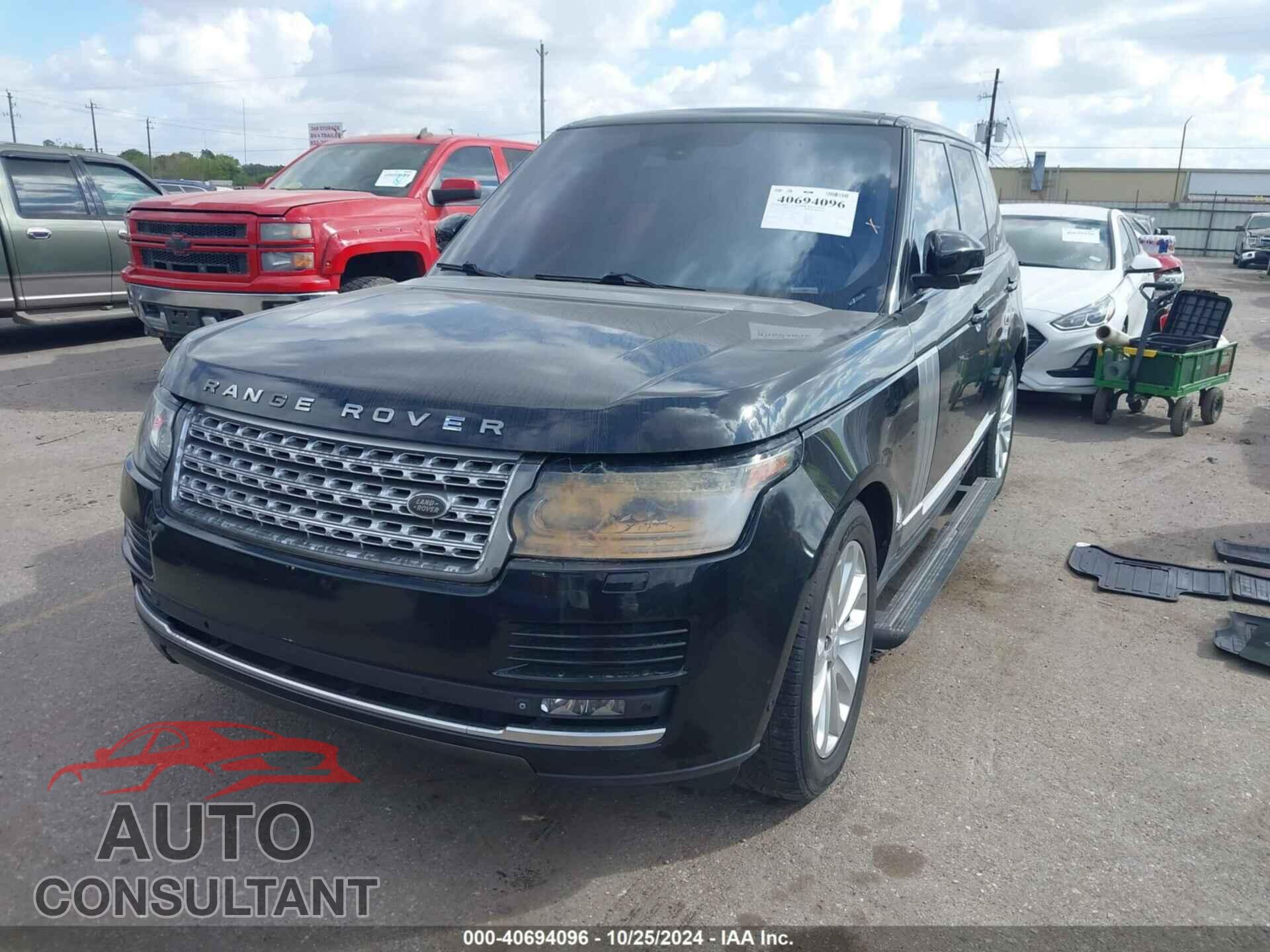 LAND ROVER RANGE ROVER 2014 - SALGS2VFXEA133909