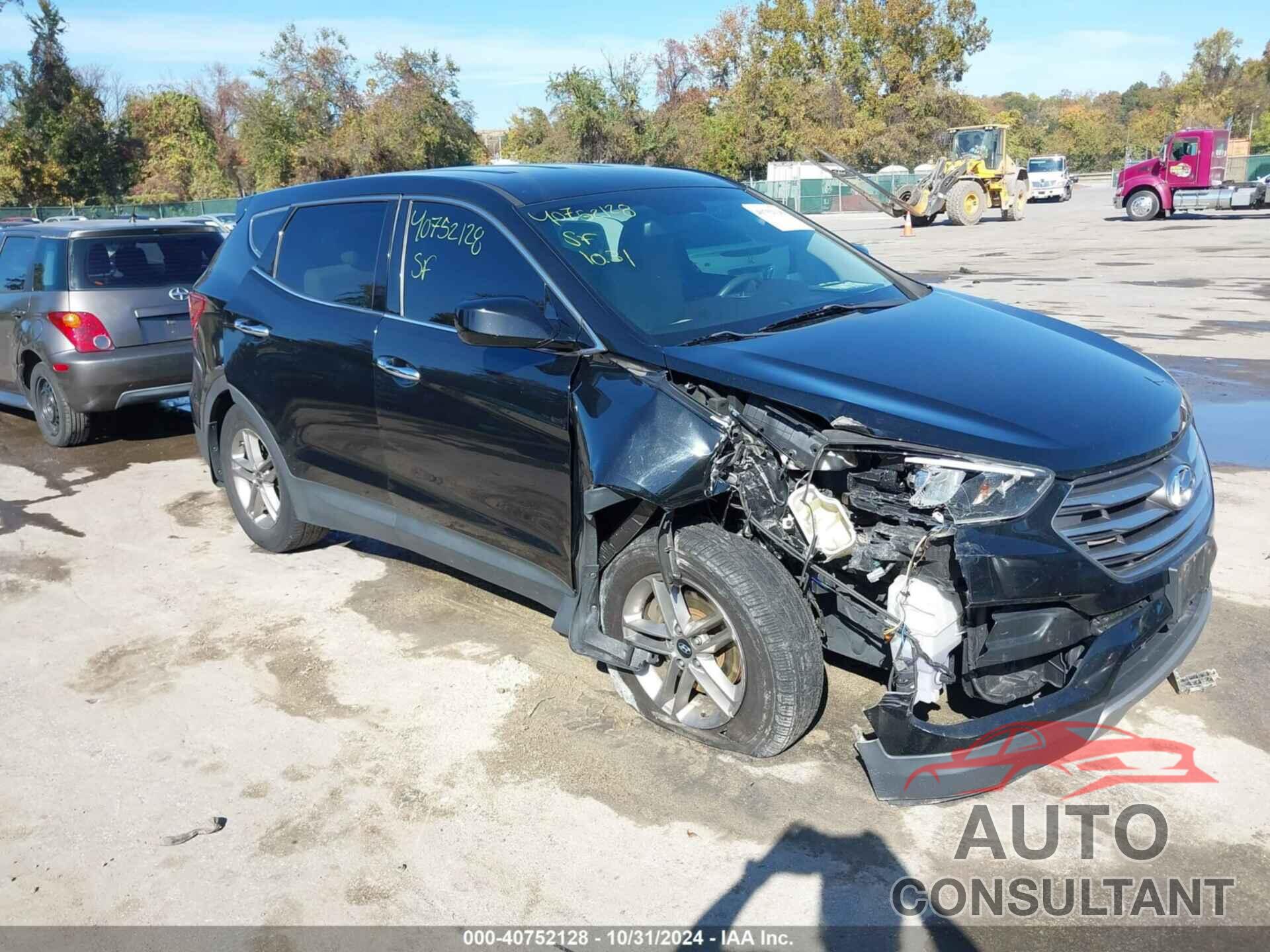 HYUNDAI SANTA FE SPORT 2018 - 5XYZTDLB2JG512034