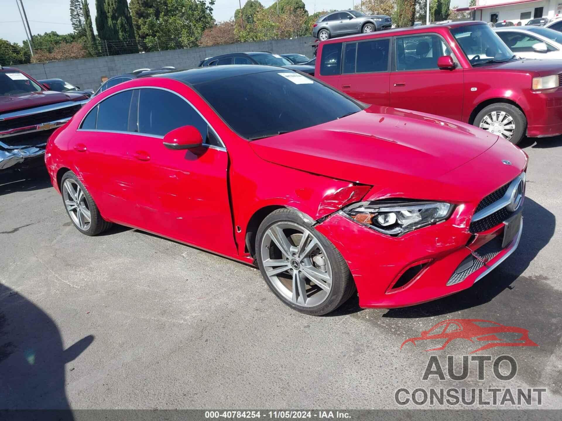 MERCEDES-BENZ CLA 250 2020 - W1K5J4GB0LN083945