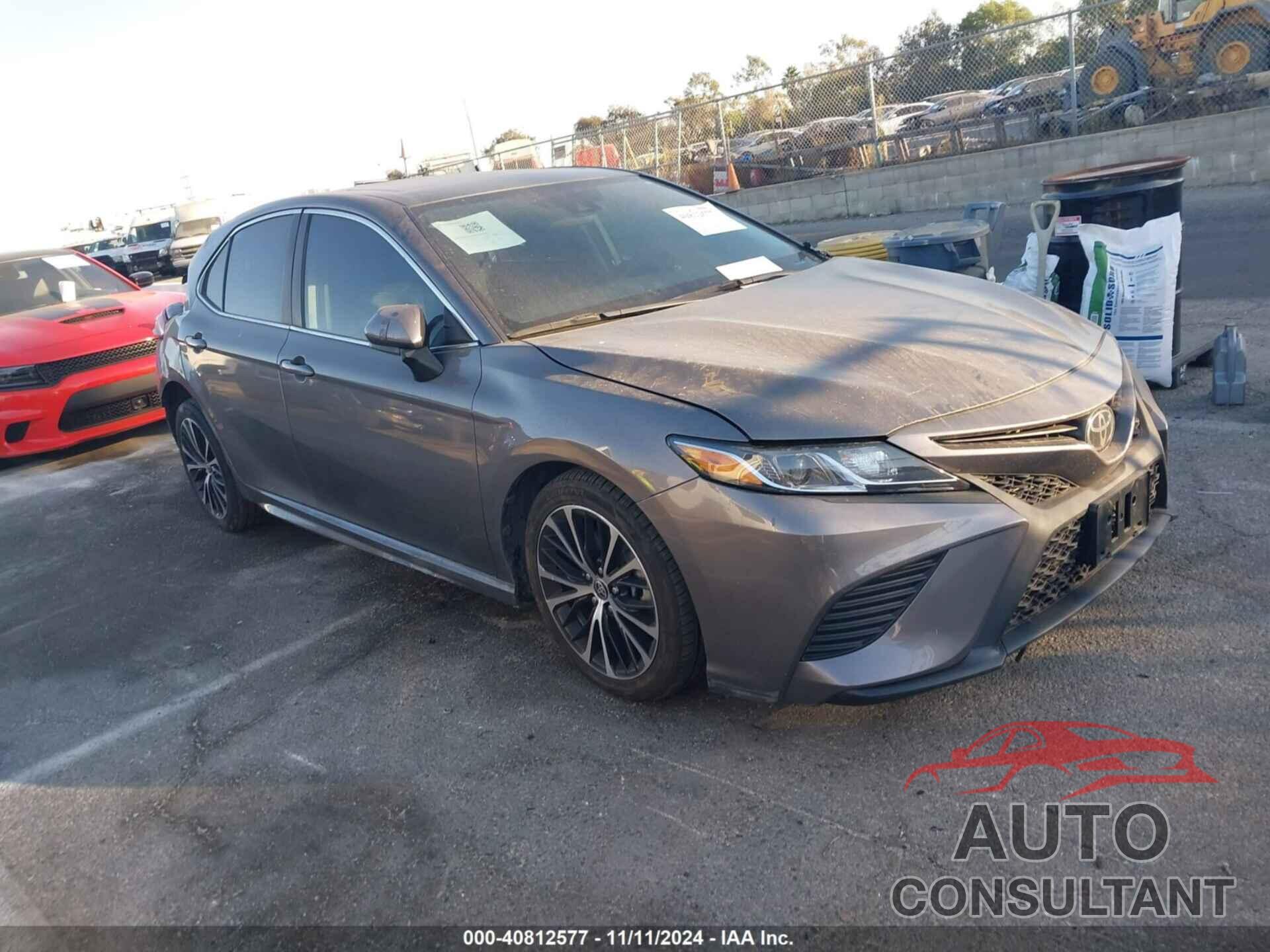 TOYOTA CAMRY 2020 - 4T1G11AK6LU503218