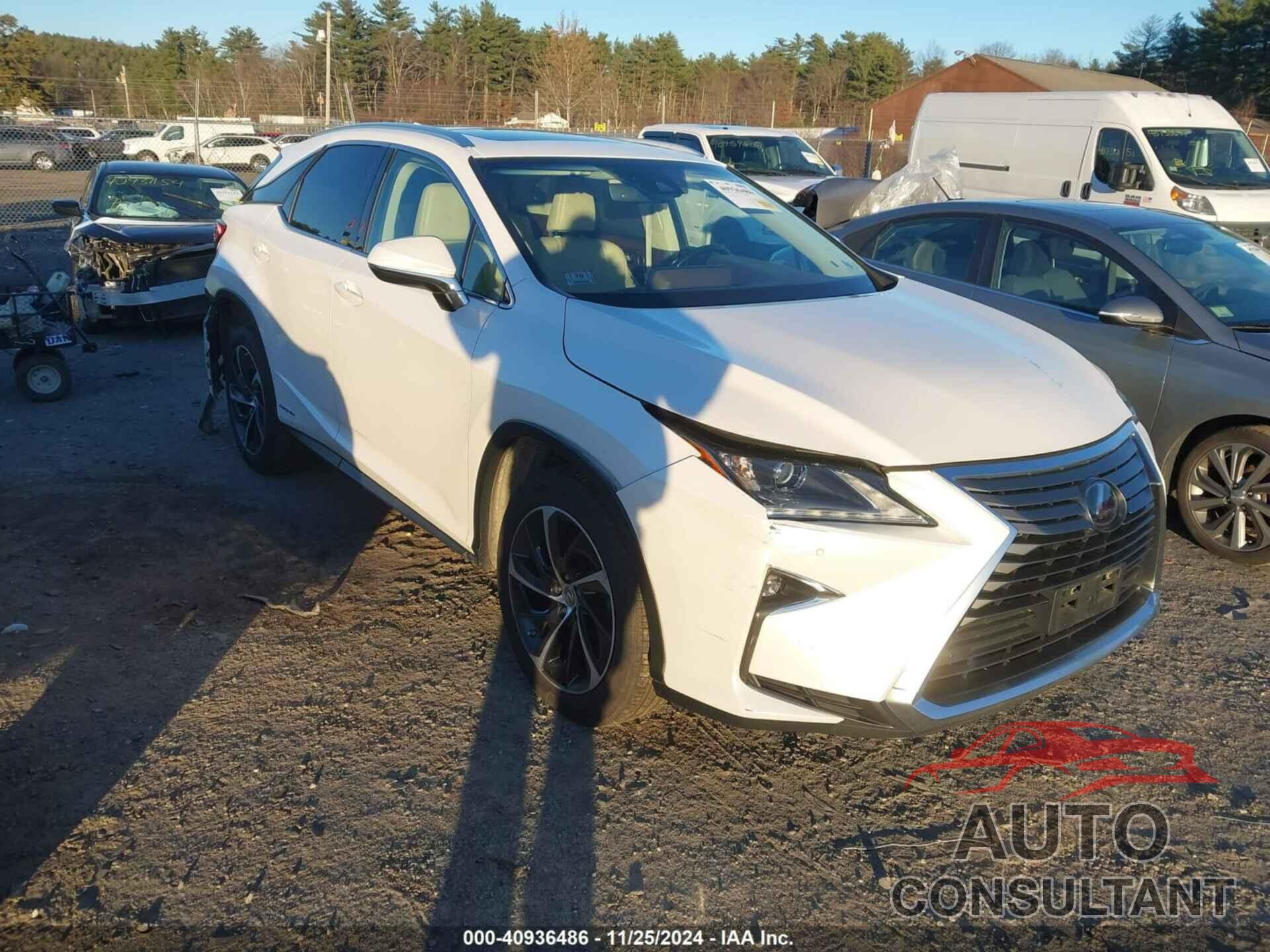 LEXUS RX 450H 2017 - 2T2BGMCA0HC017832