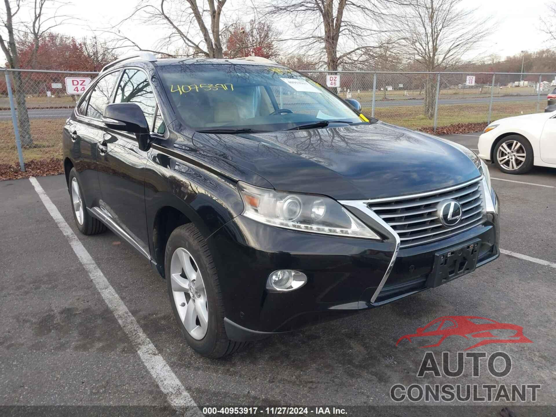 LEXUS RX 350 2014 - 2T2BK1BAXEC236307