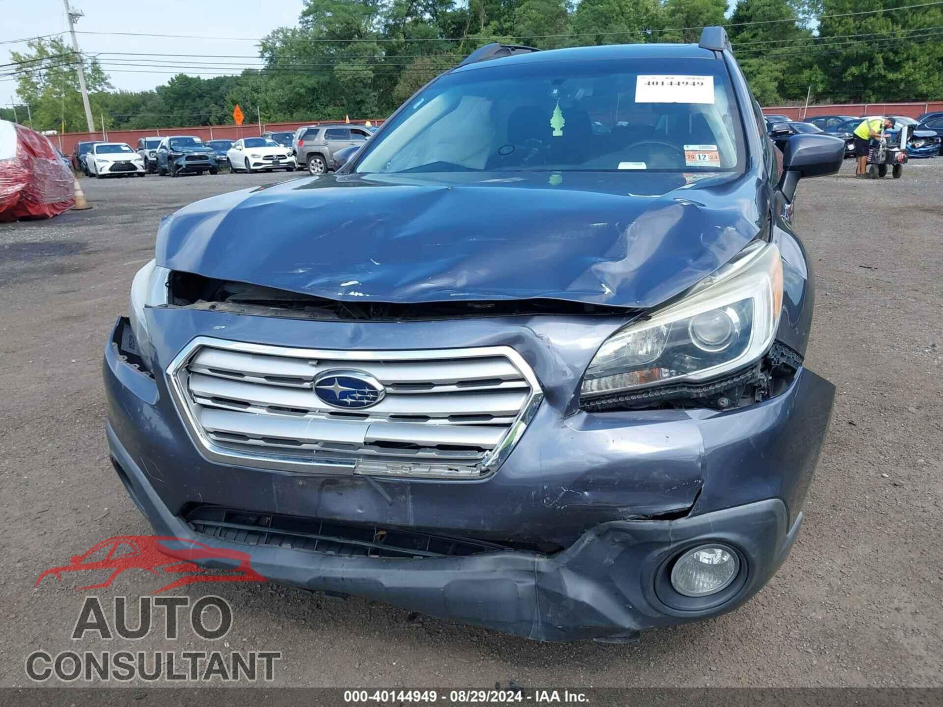 SUBARU OUTBACK 2016 - 4S4BSADC4G3263707