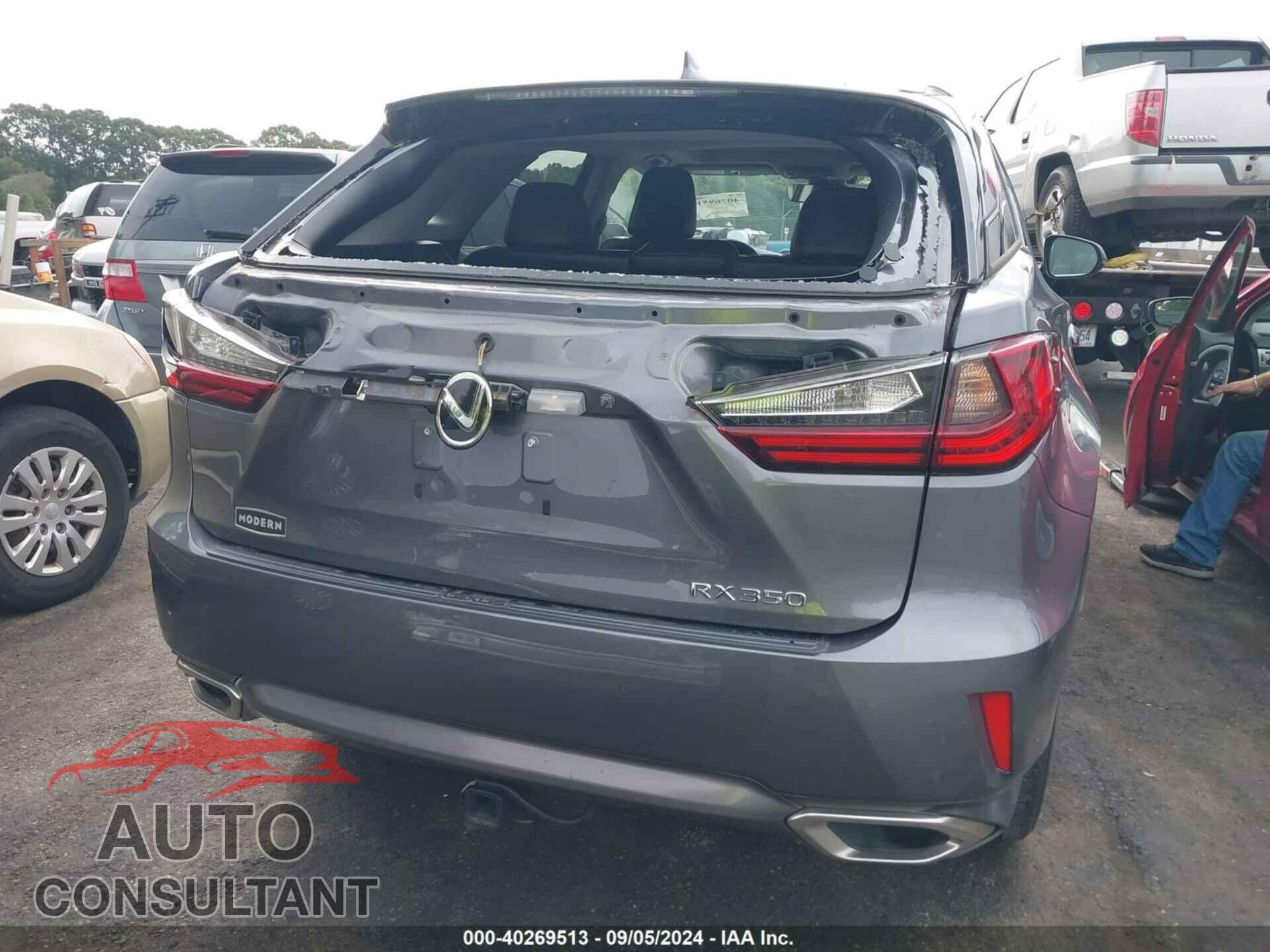 LEXUS RX 350 2017 - 2T2BZMCA6HC081528