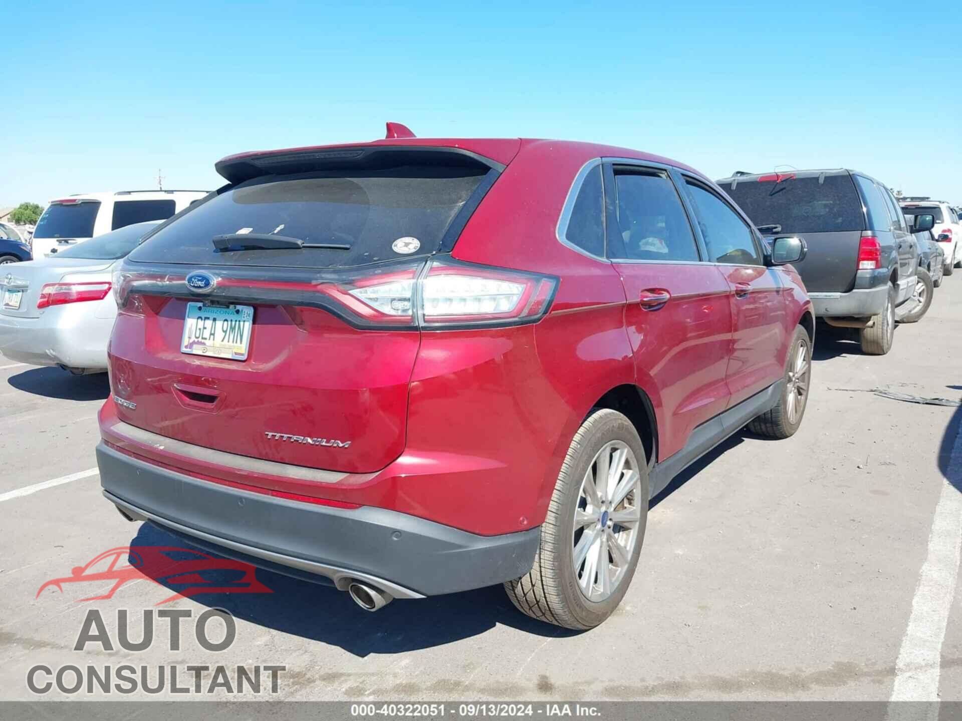FORD EDGE 2017 - 2FMPK3K81HBC49572