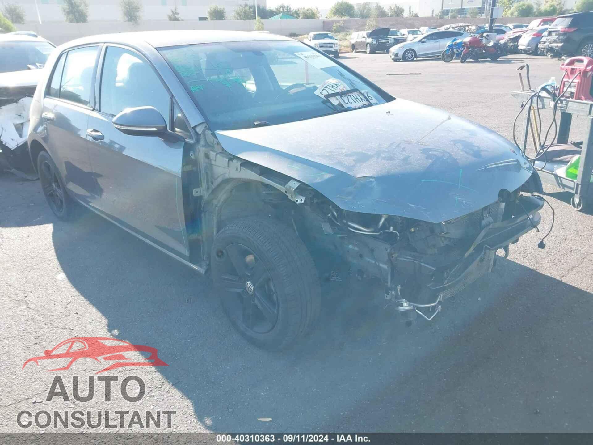 VOLKSWAGEN GOLF 2017 - 3VW217AUXHM021105