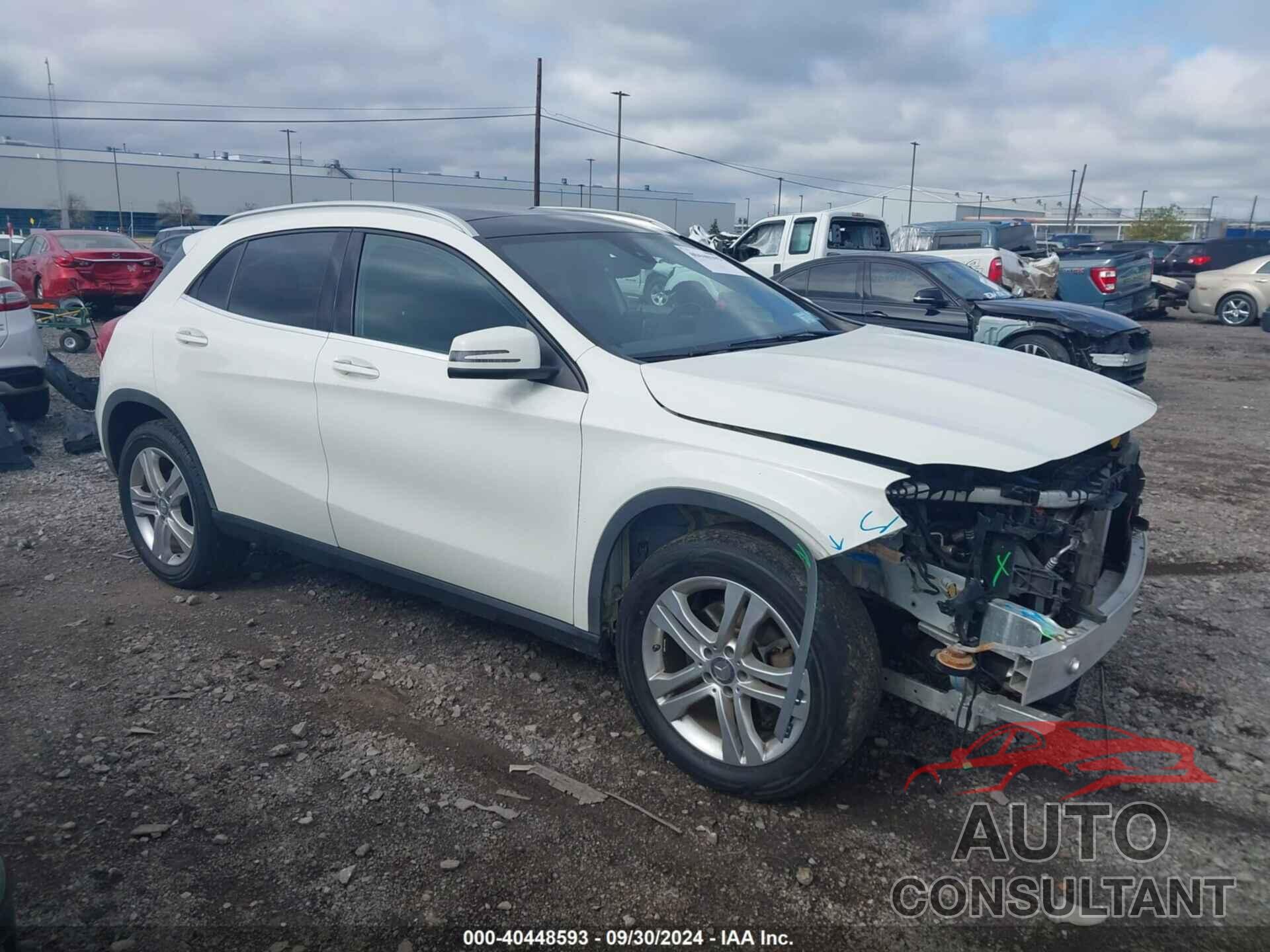 MERCEDES-BENZ GLA 250 2016 - WDCTG4GB6GJ244337
