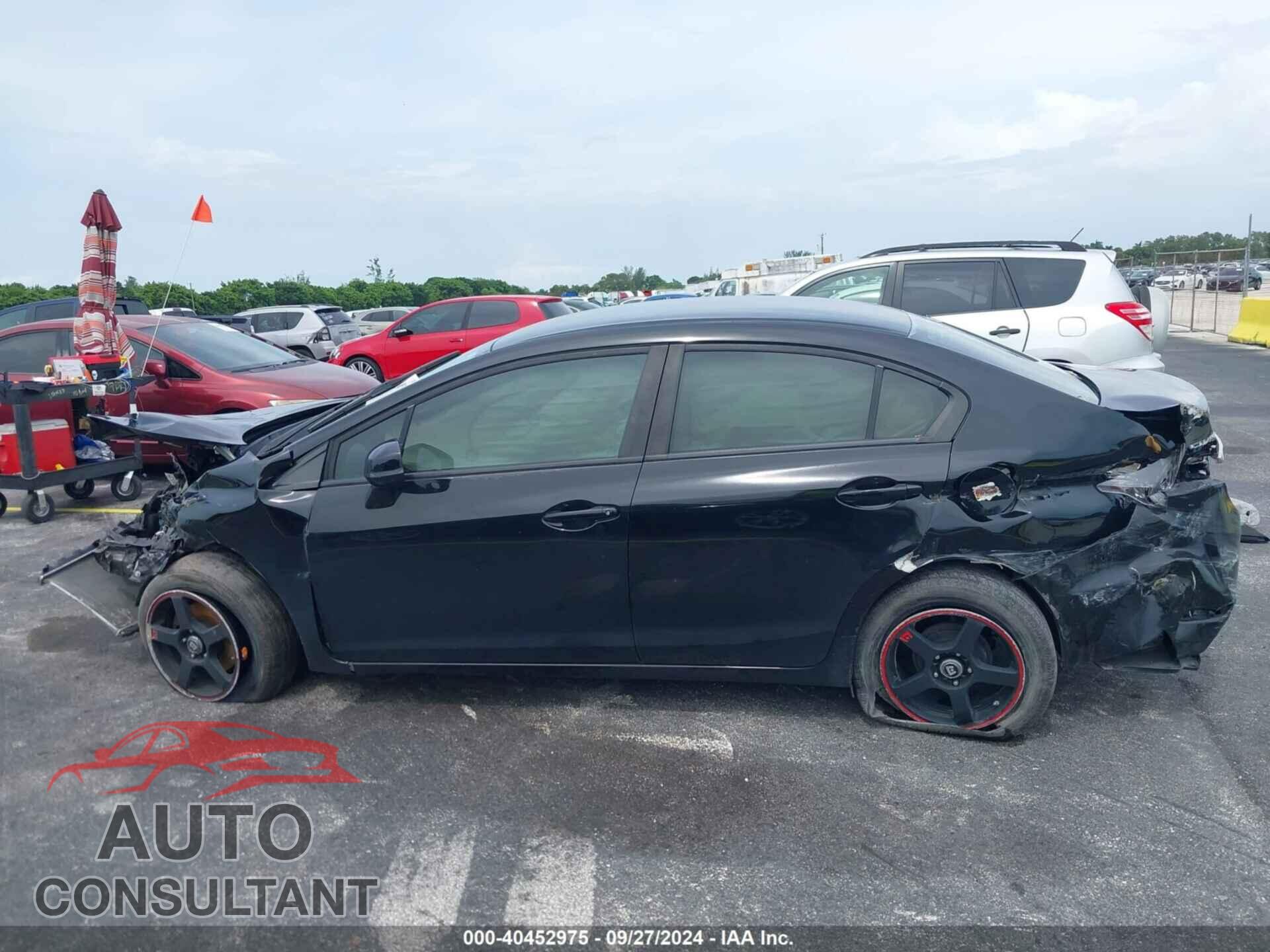 HONDA CIVIC 2013 - 2HGFB2F5XDH542888