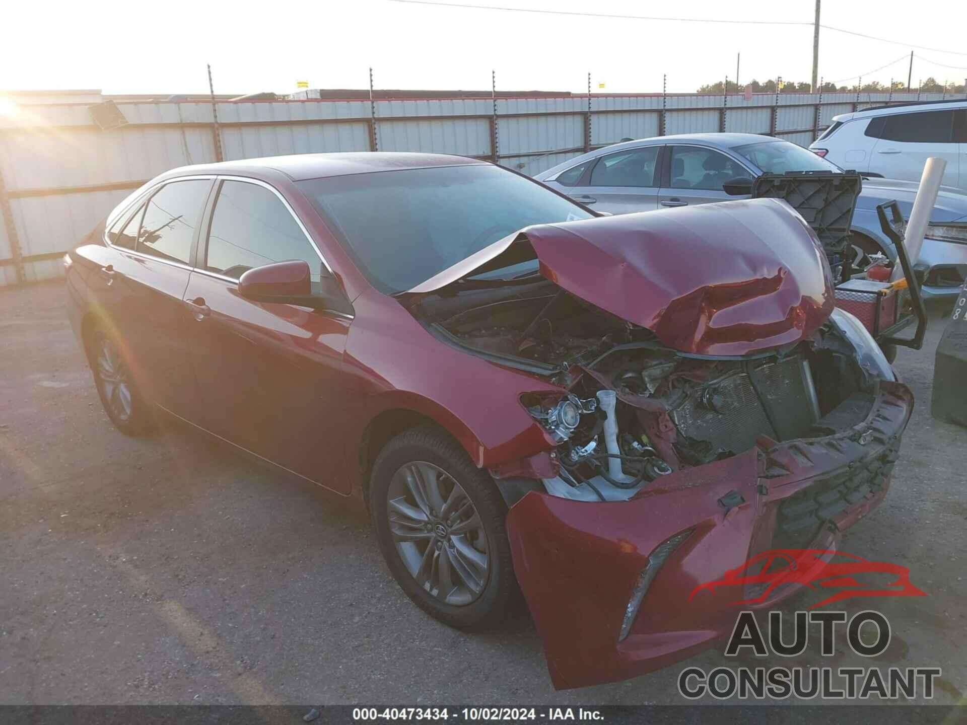 TOYOTA CAMRY 2017 - 4T1BF1FK3HU750305