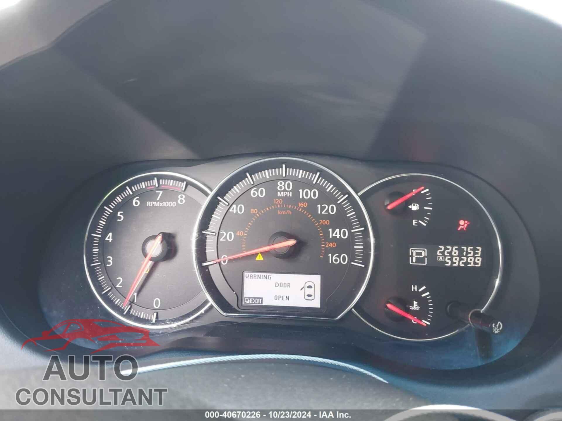 NISSAN MAXIMA 2012 - 1N4AA5AP5CC802496