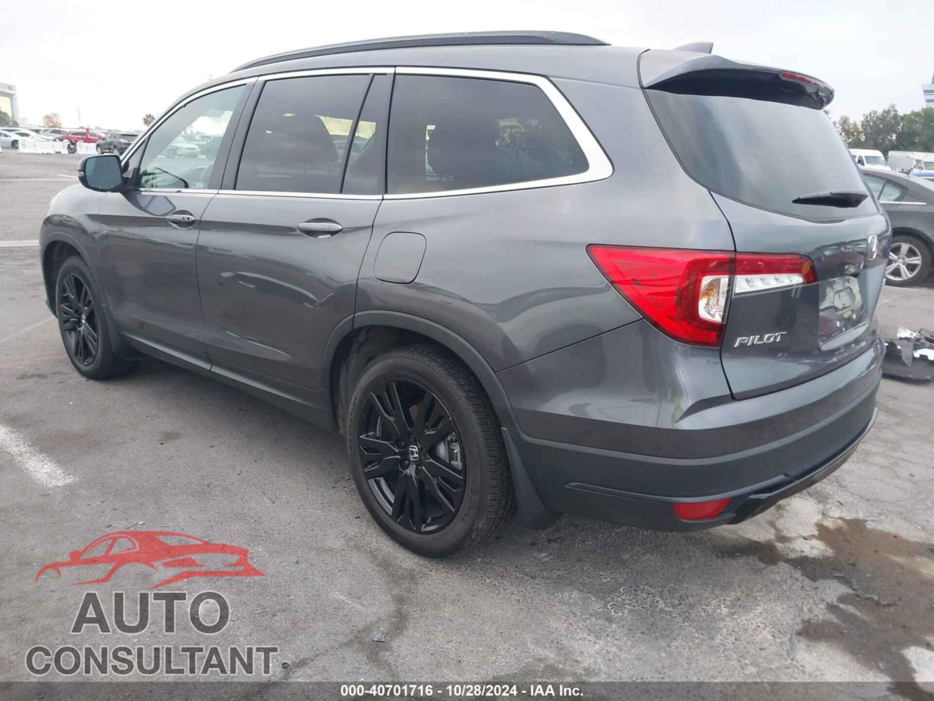 HONDA PILOT 2022 - 5FNYF5H21NB021243