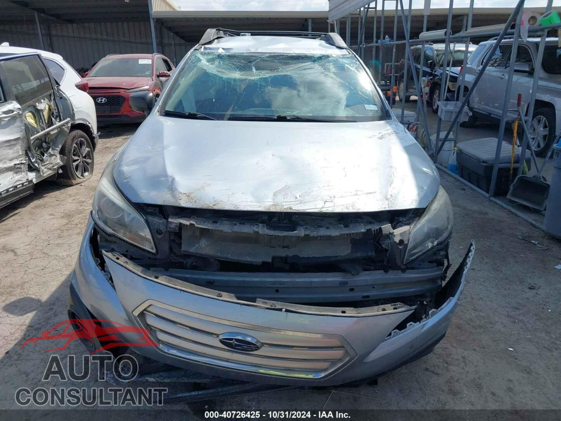 SUBARU OUTBACK 2017 - 4S4BSAAC6H3323864