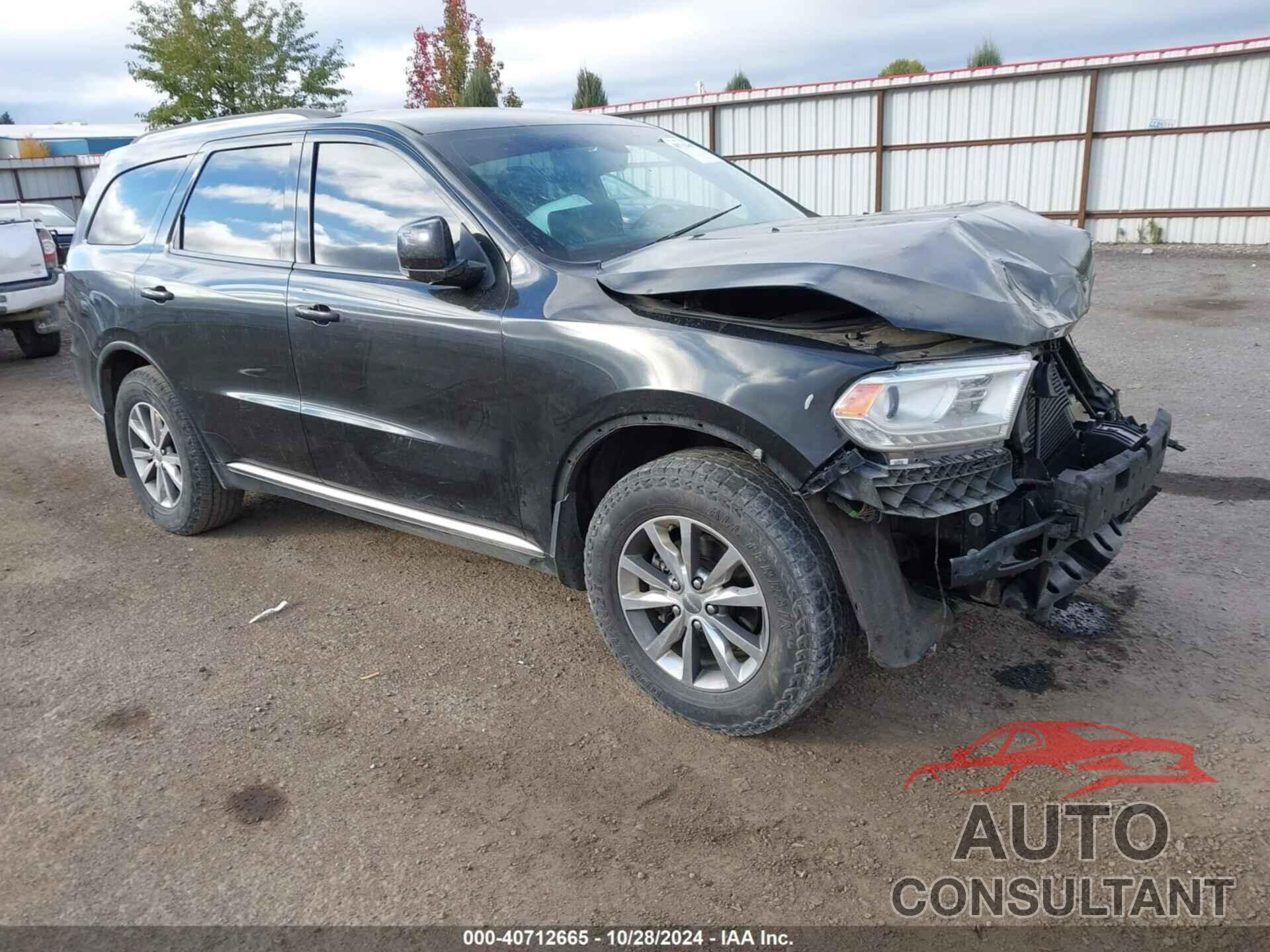 DODGE DURANGO 2015 - 1C4RDJDG9FC695465