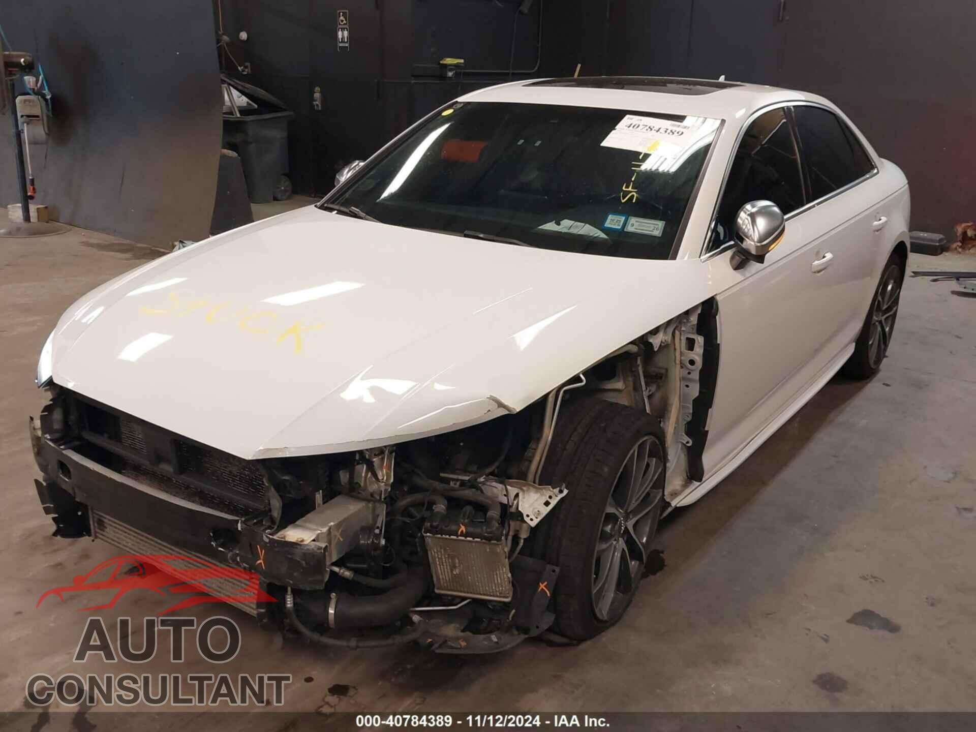 AUDI S4 2018 - WAUB4AF42JA003052