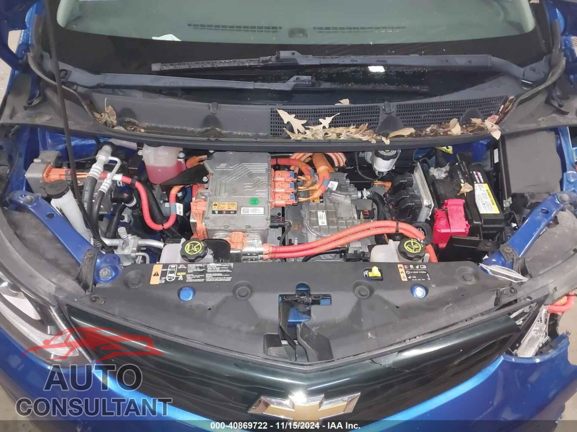 CHEVROLET BOLT EV 2017 - 1G1FW6S06H4156968